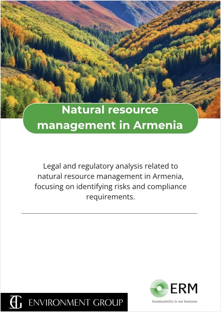 Natural Resource Management In Armenia