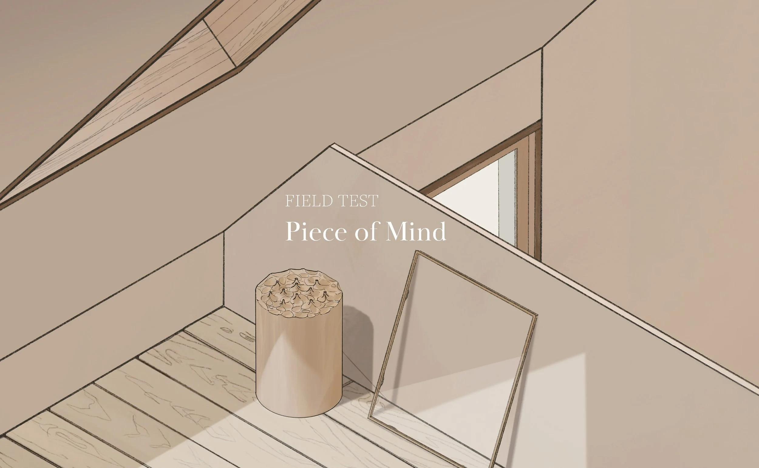 Shift the frame: "It’s All Piece of Mind" — a quiet exercise for testing the One Mind hypothesis. Artwork: Martin Lenclos.