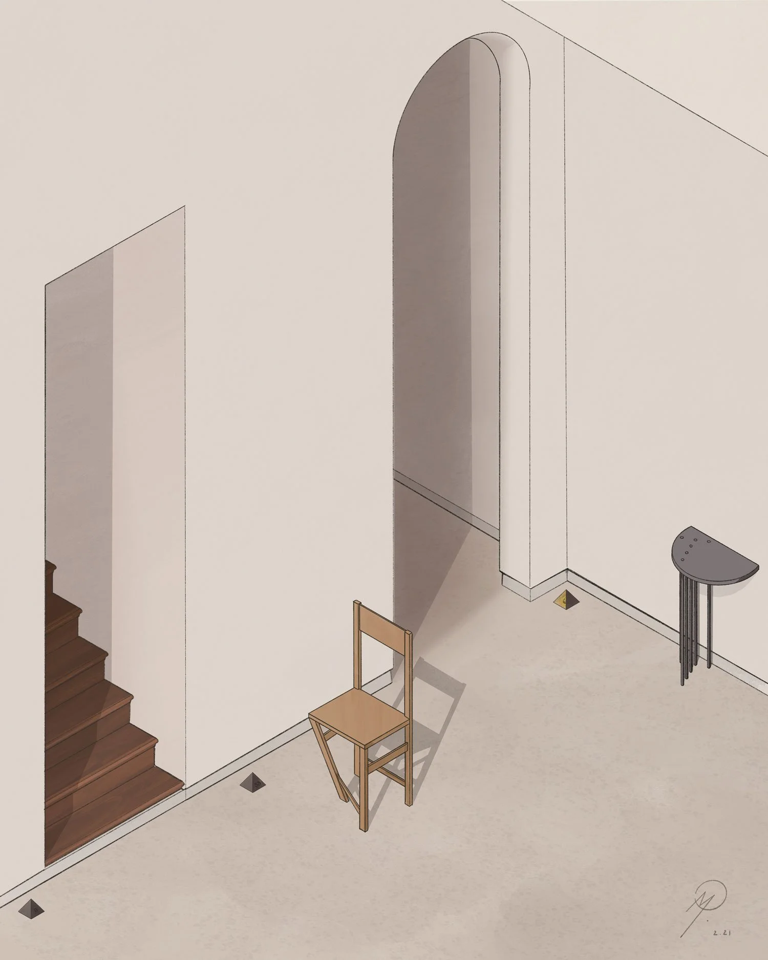 Contours of Impermanence, No. 2