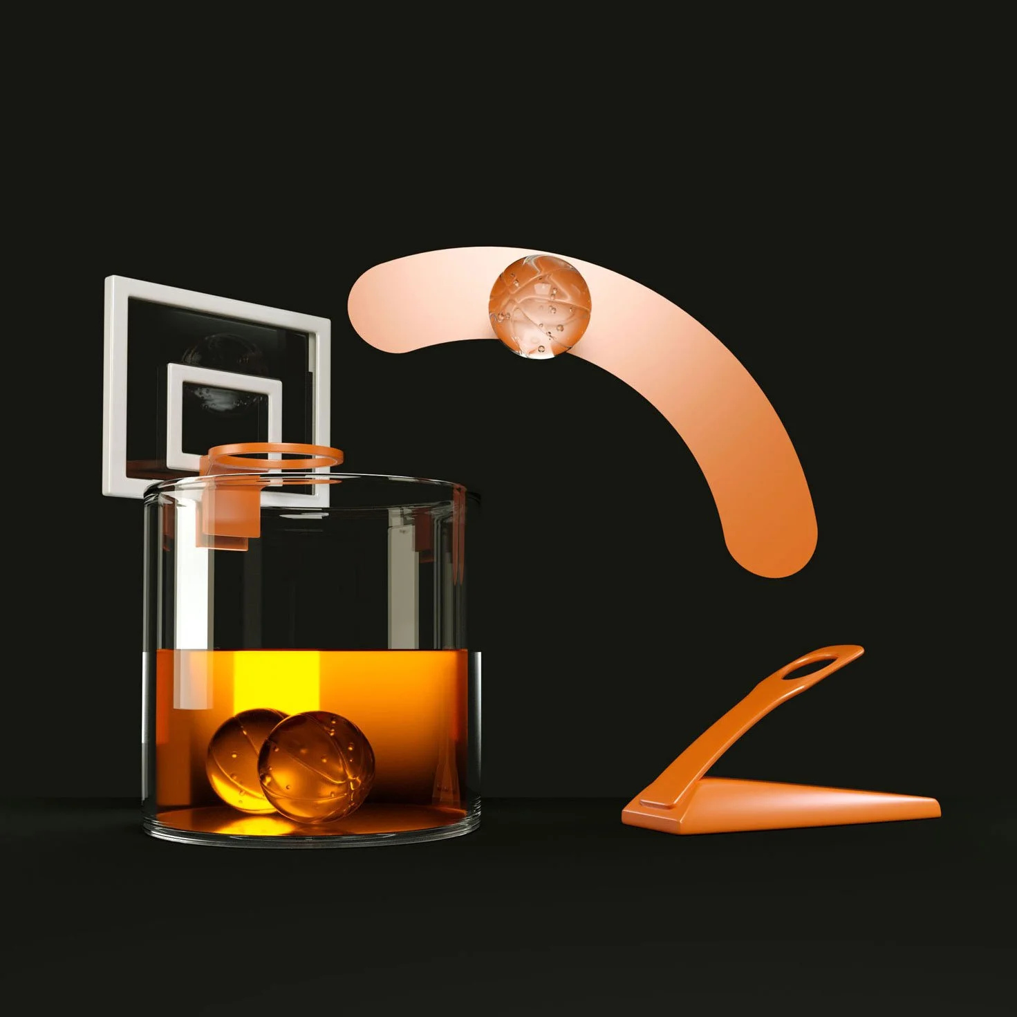 IceAge: Ice Cube Molds | Basketball