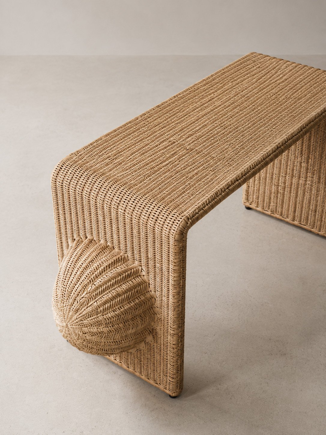 The Bruise Weave Console Table by Martin Lenclos following the LA Protests