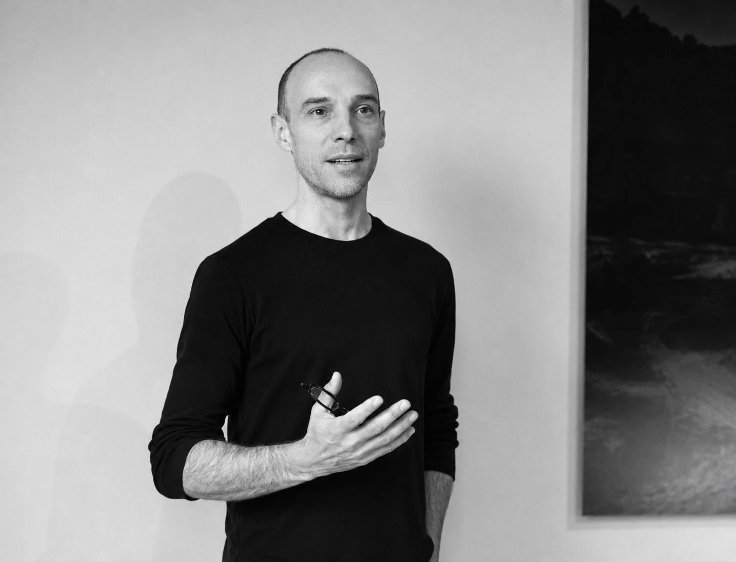 Martin Lenclos giving a talk in July 2026