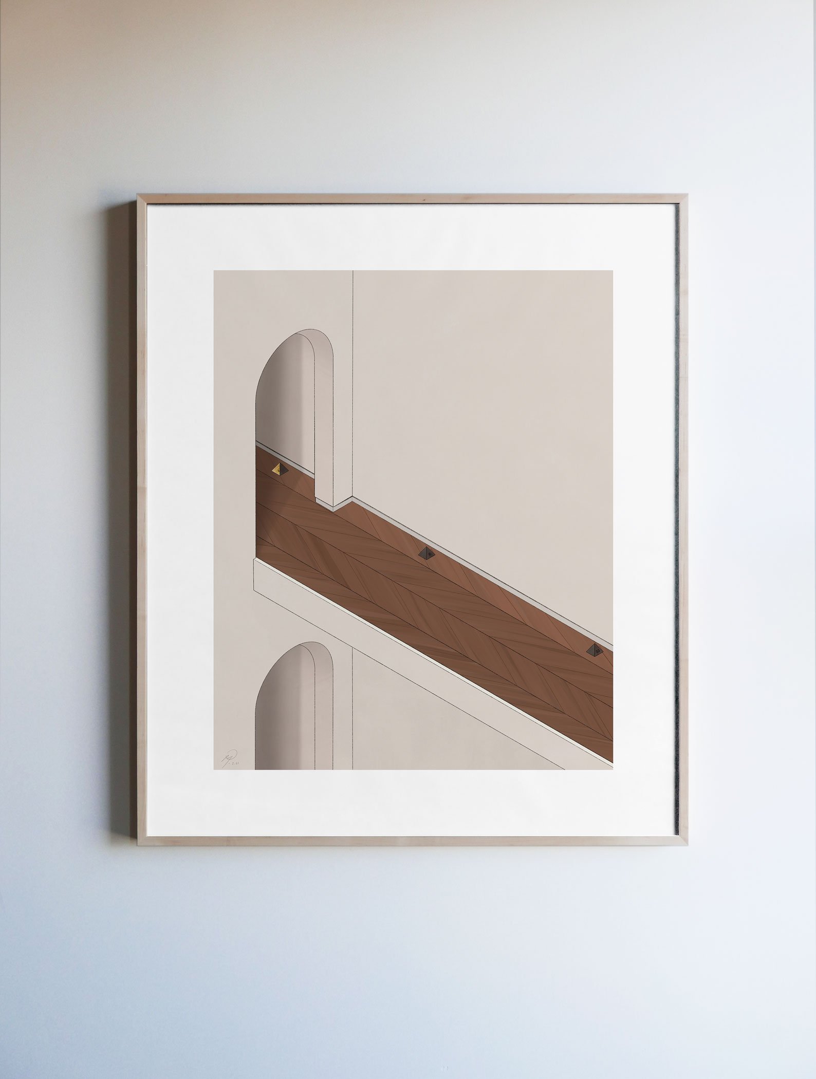 Discover Lenclos.org's "Contours of Impermanence" art prints—an invitation to question perception and awaken the One Mind.