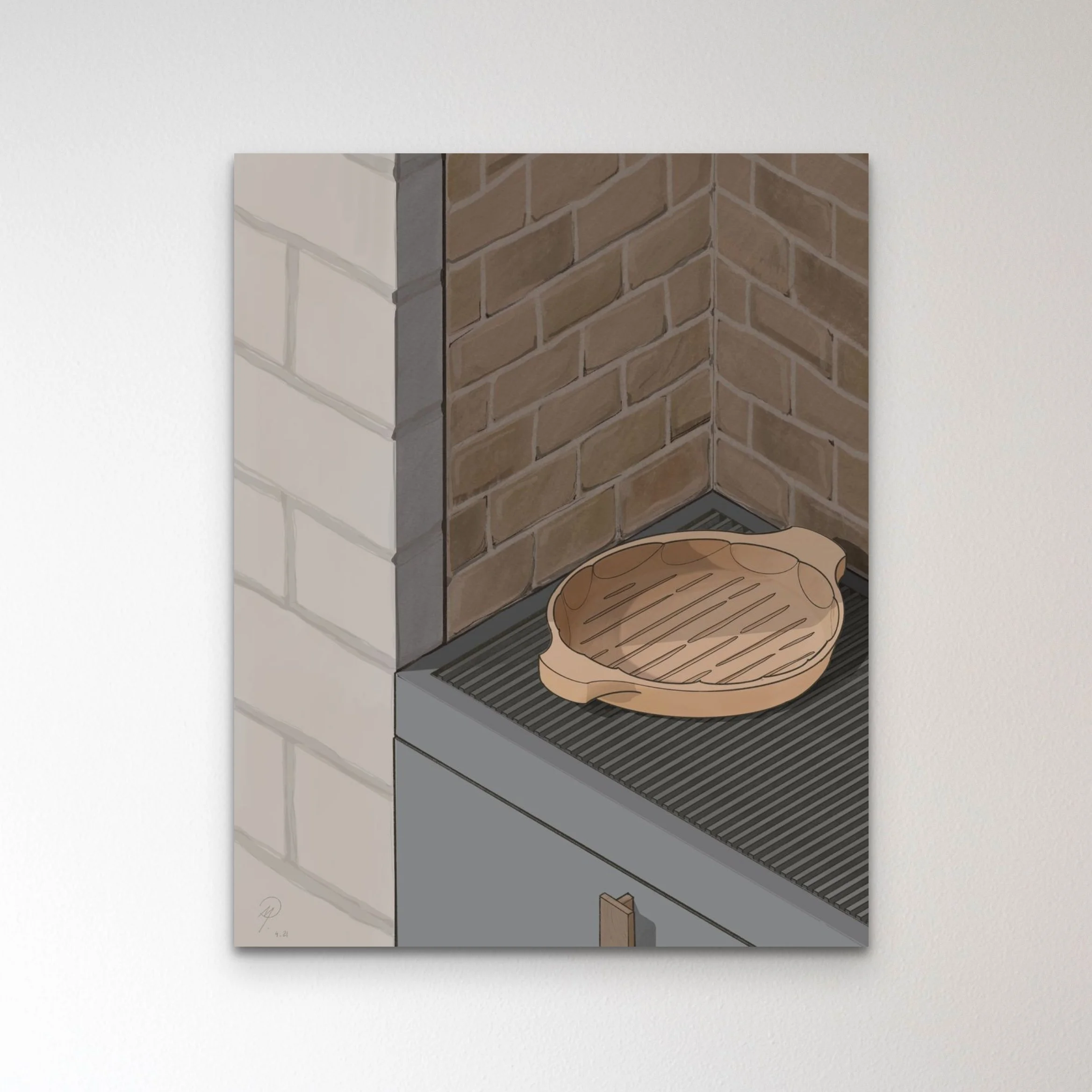 Witness the surreal beauty of L'Enclos' "Contours of Impermanence" art prints—inviting a fresh perspective on reality.