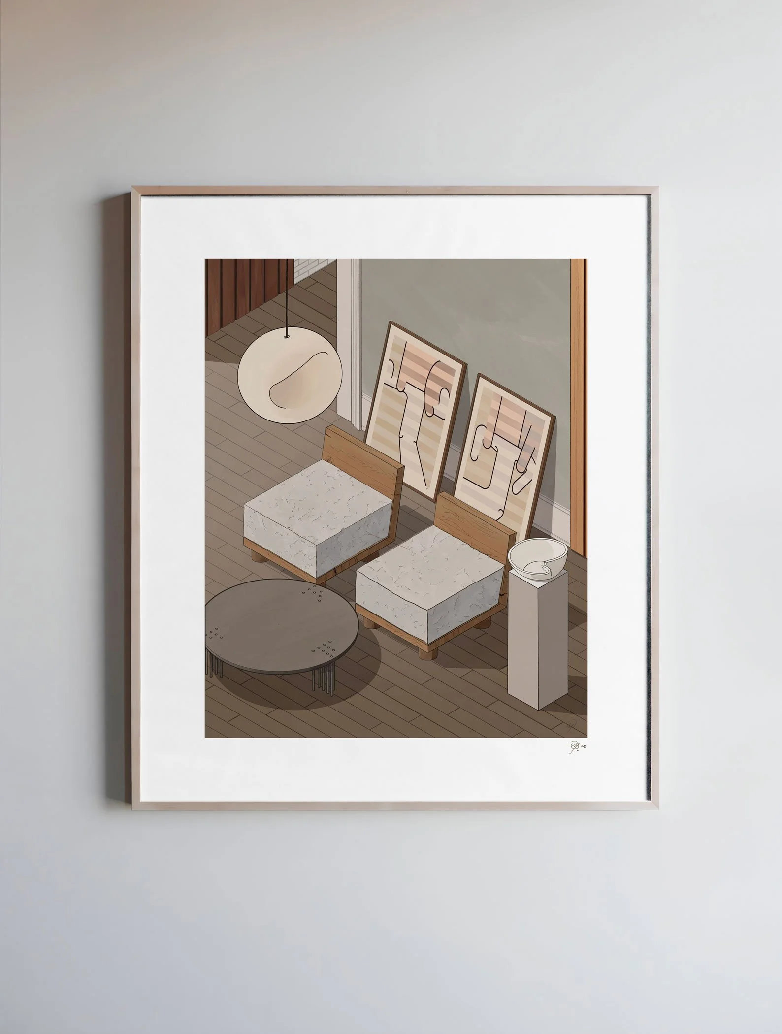 Immerse in Lenclos.org's "Contours of Impermanence" art prints—inspiration for spiritual practitioners on the path to awakening.