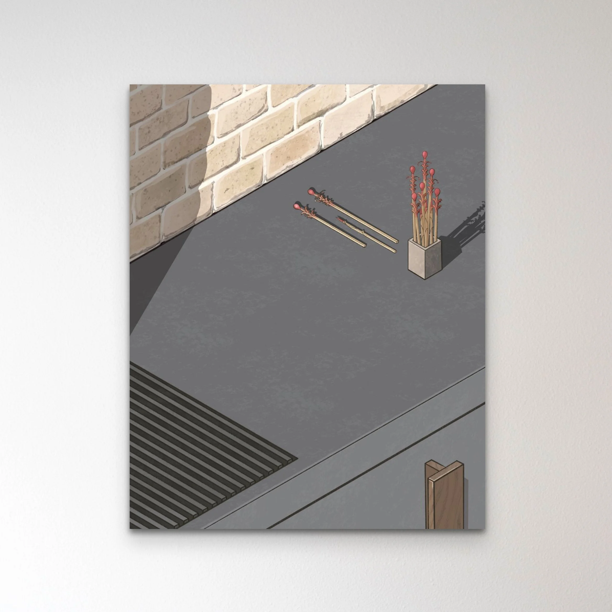 Shift perception with 'Contours of Impermanence'—an unconventional axonometric perspective revealing interconnected oneness.