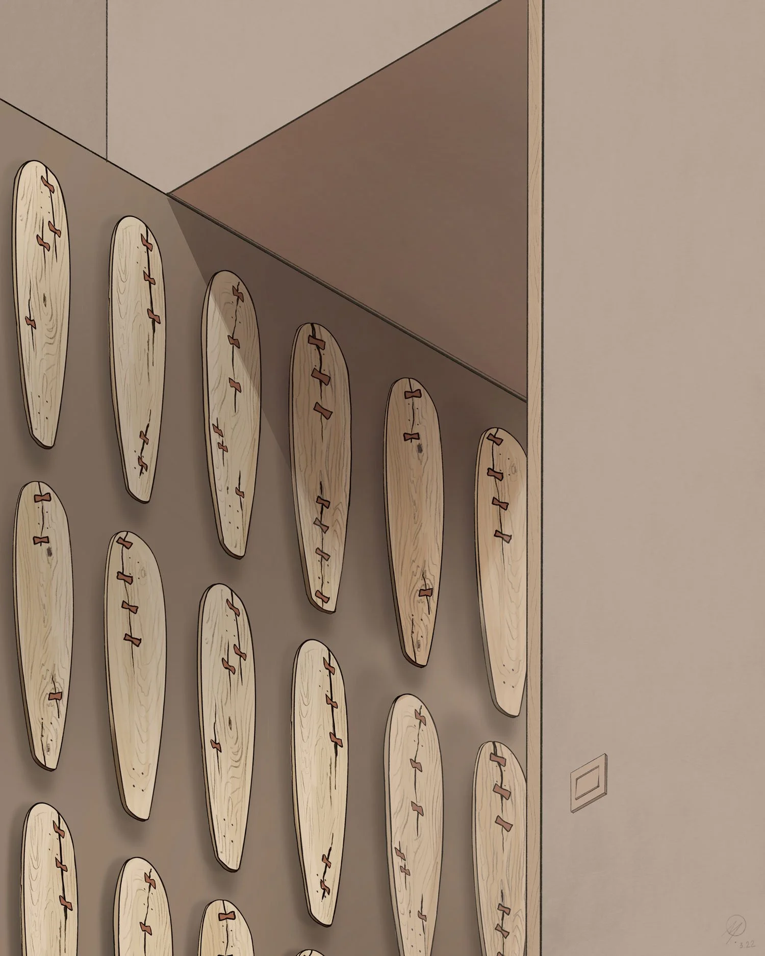 Captivate the senses with 'Contours of Impermanence'—an exploration of perception and awakening.