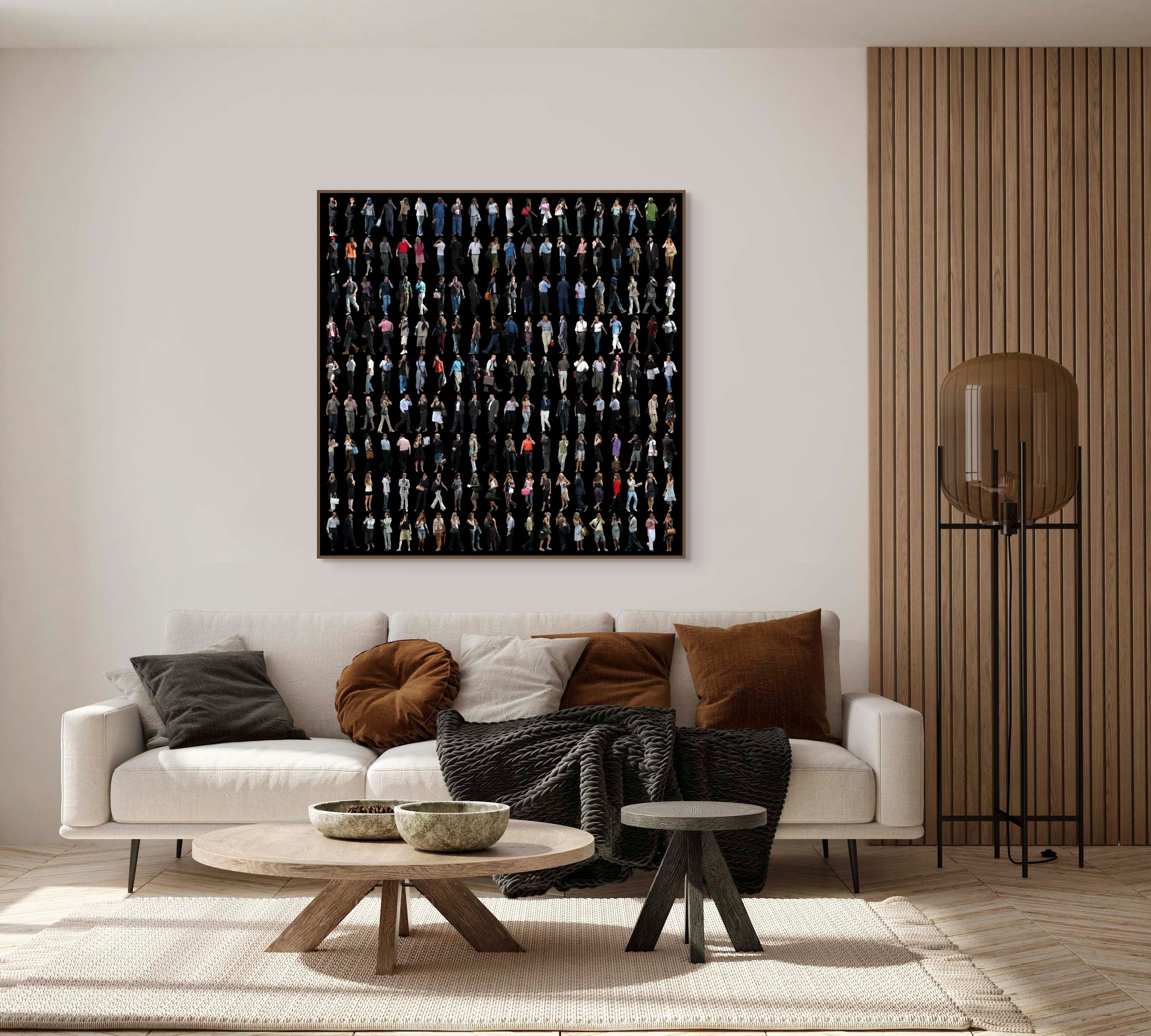 Explore the interplay of shared experiences in 'Unity in Fragments,' a collage series that dismantles the illusion of separateness and celebrates our inherent unity. (Lenclos.org)