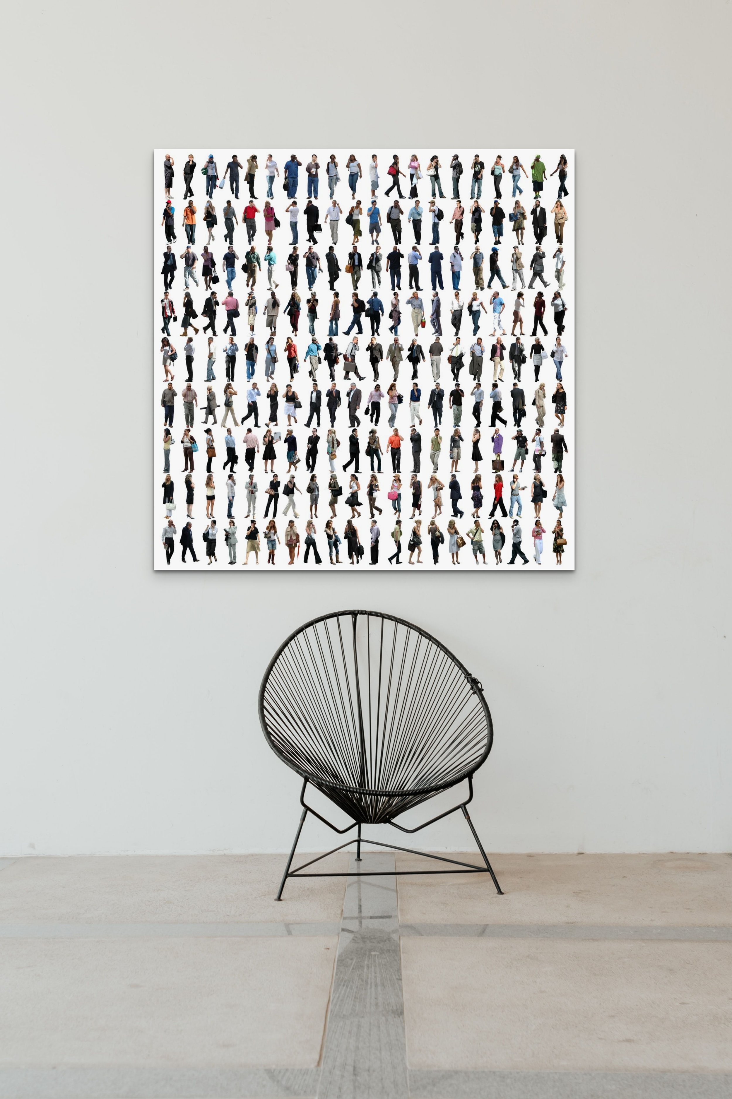 Step into the vivid mosaic of 'Unity in Fragments,' where New York City reveals our interconnectedness through mirrored gestures and shared rhythms. (Lenclos.org)