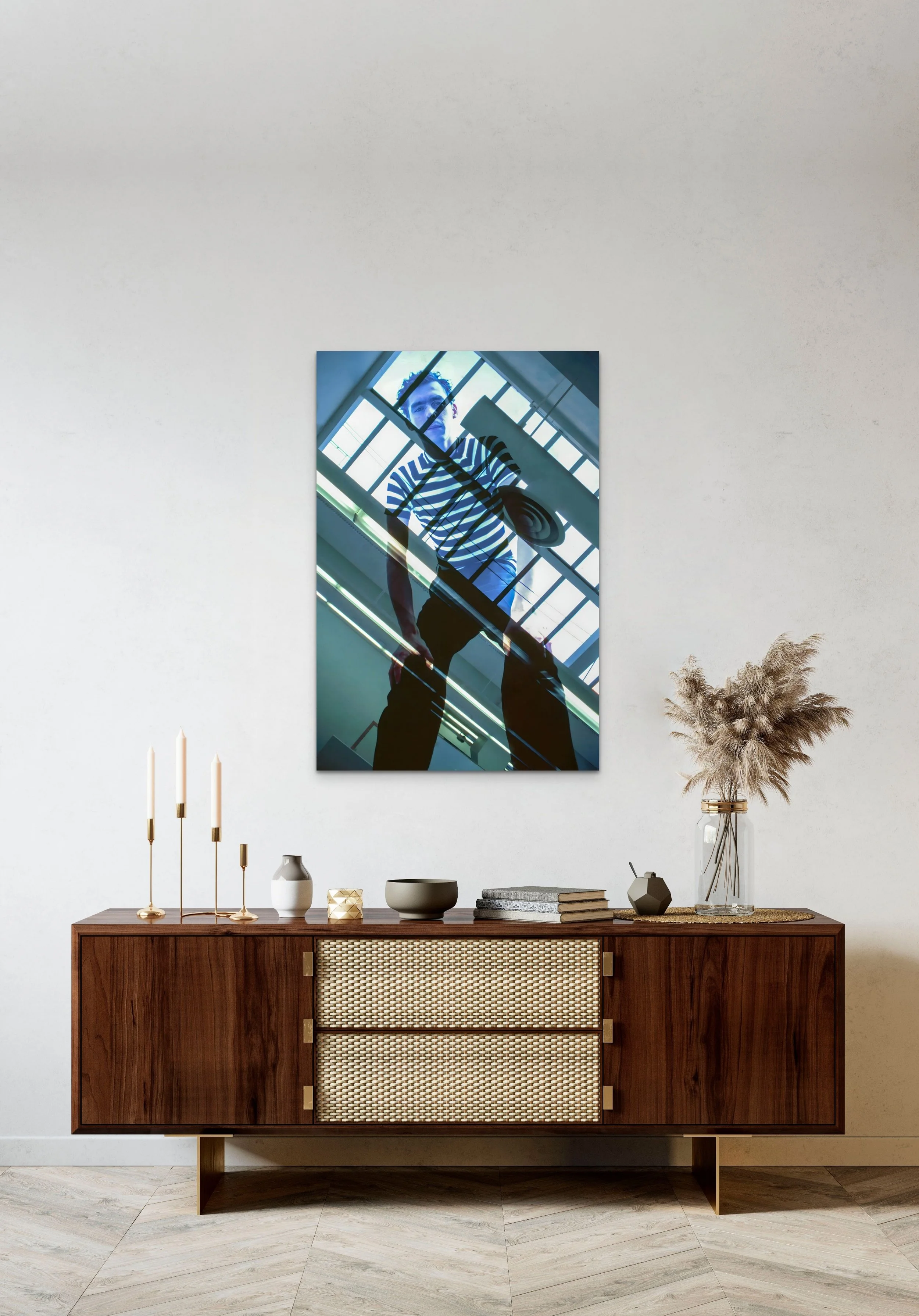 Unveil layers of interpretation and contemplate the interconnectedness of all things in this evocative "Veil of Perception" cityscape photograph.