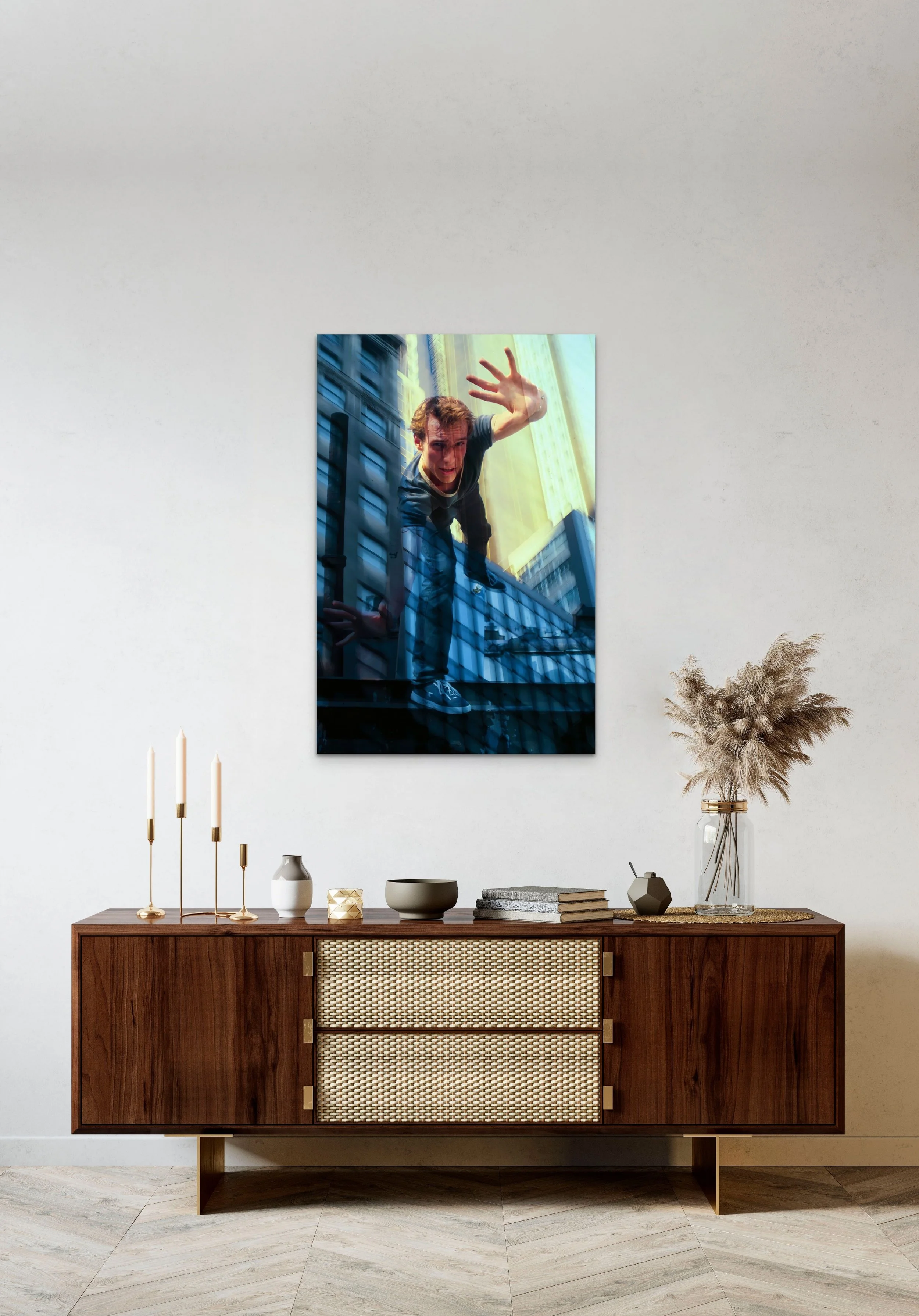 Unveil the interdependence of all things through the layers of interpretation in this captivating "Veil of Perception" cityscape image.