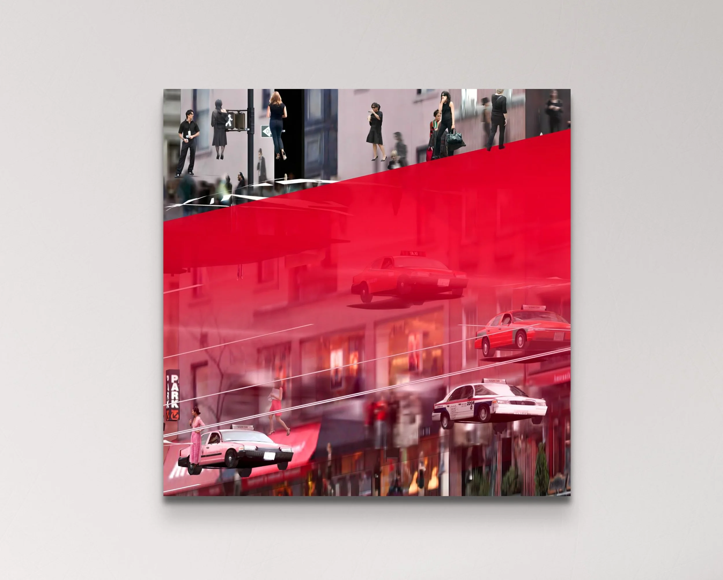 Journey through a virtual world of shifting perspectives with Fluctuating Realities art prints.