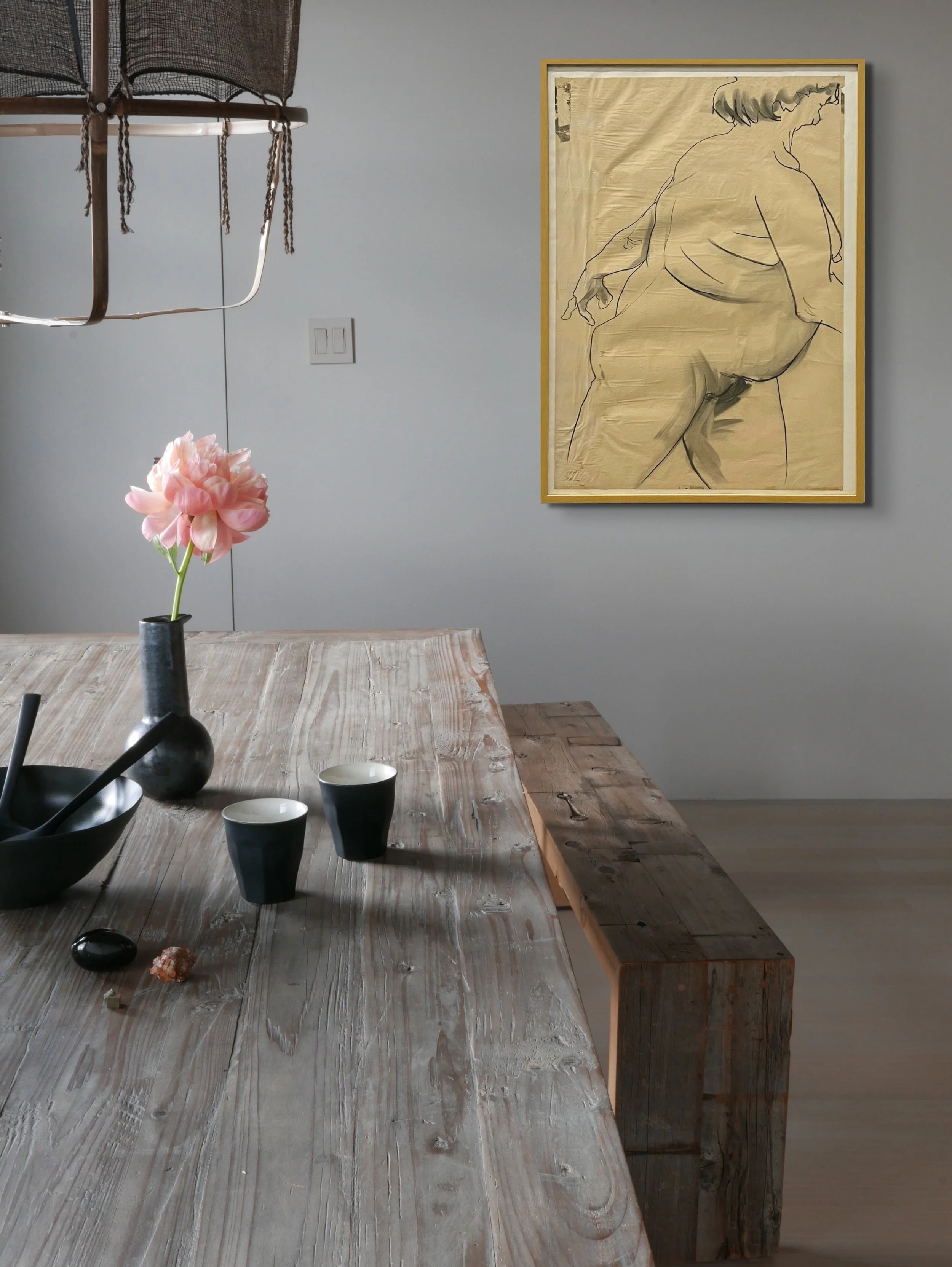 Experience the transformative energy of vulnerability with 'Essence of Vulnerability' - expressive charcoal drawings and paintings that ignite self-inquiry.