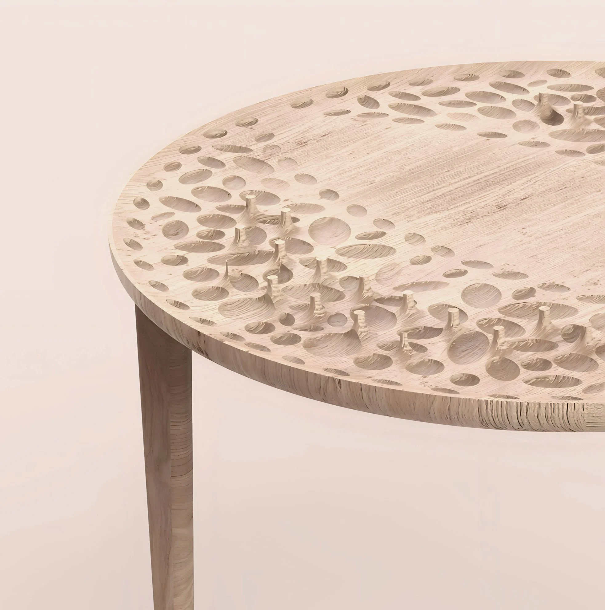 Perceptual Terrain Table (detail) — Design inquiry by Martin Lenclos / Rendering