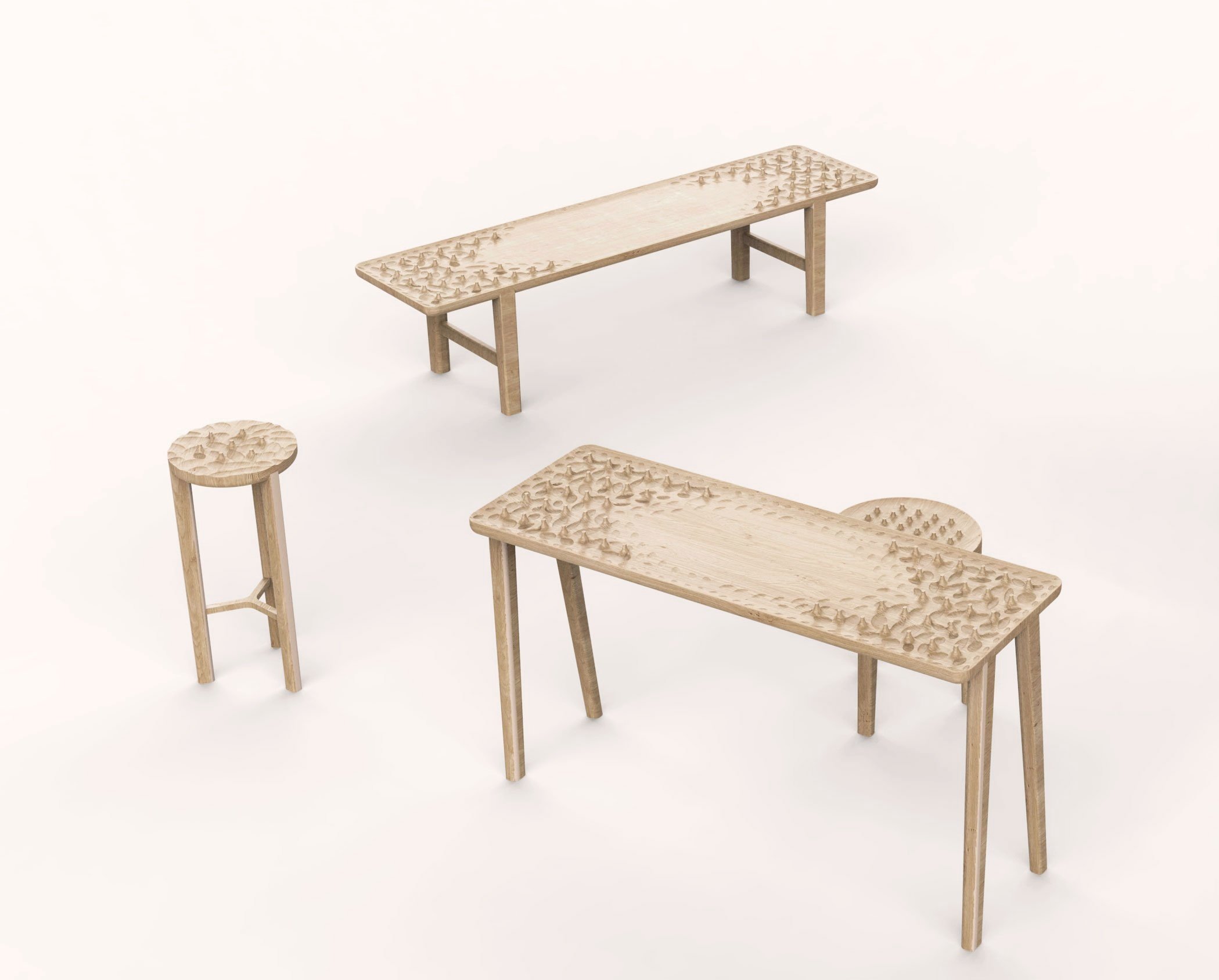 Perceptual Terrain Collection — Design inquiry by Martin Lenclos