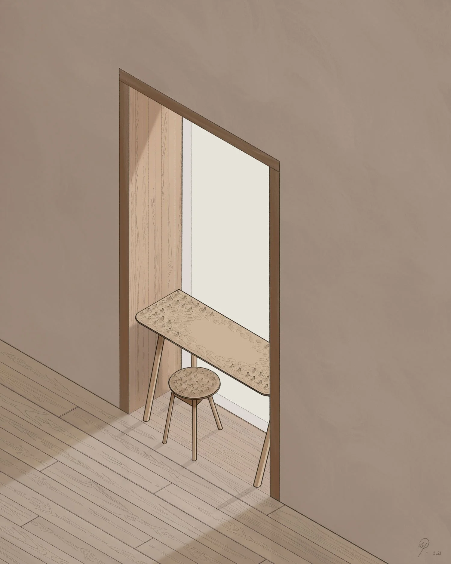 Contours of Impermanence, No. 35