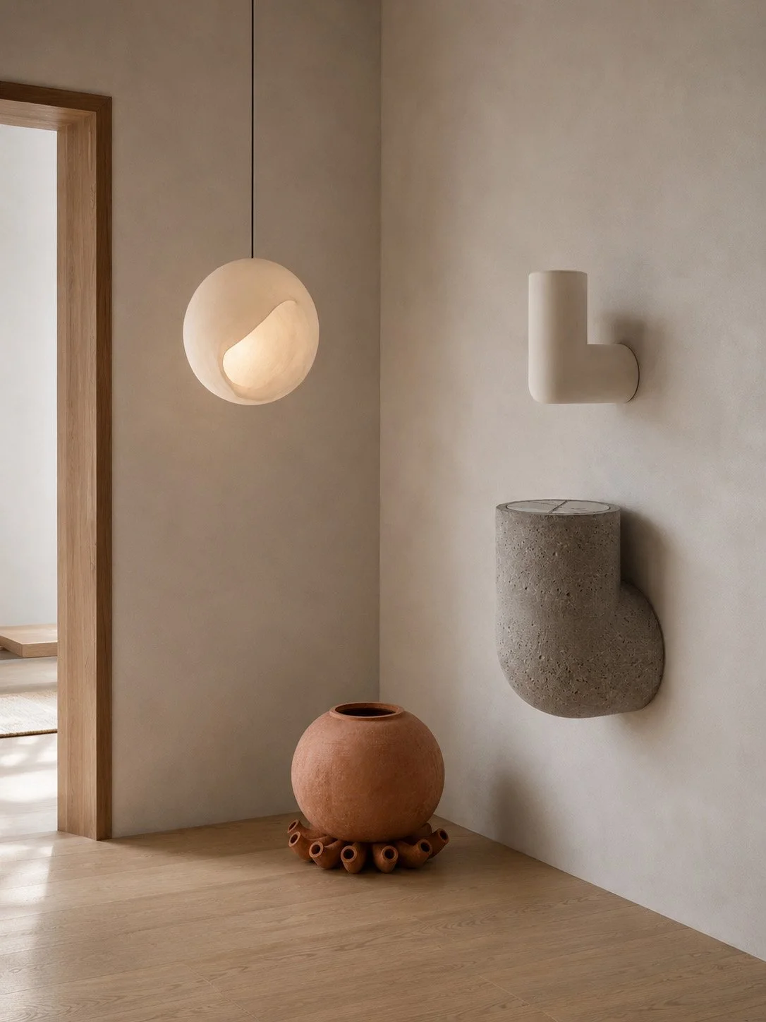 The Hold, Concrete and cement wall study&nbsp;—&nbsp;Martin Lenclos