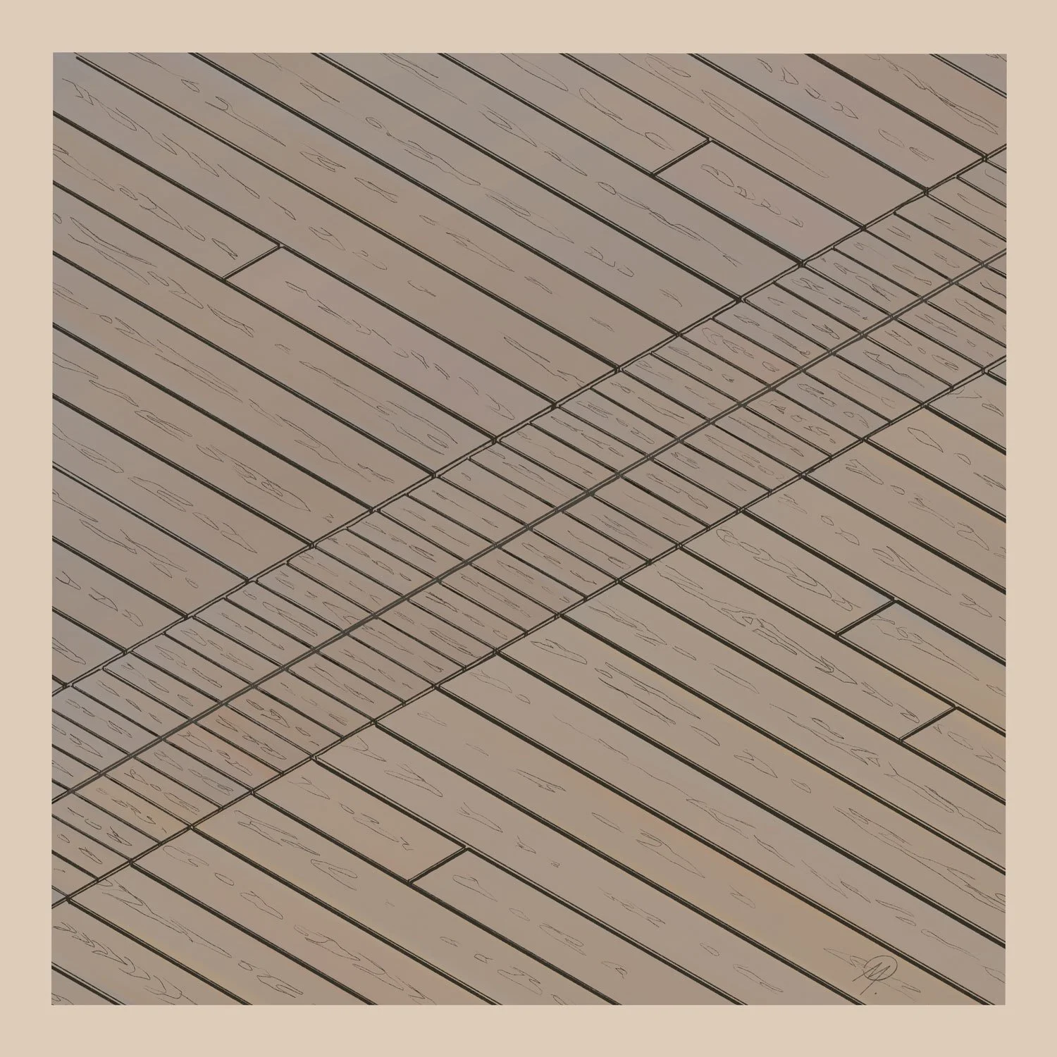 Open Ground 1 — Drawing Martin Lenclos