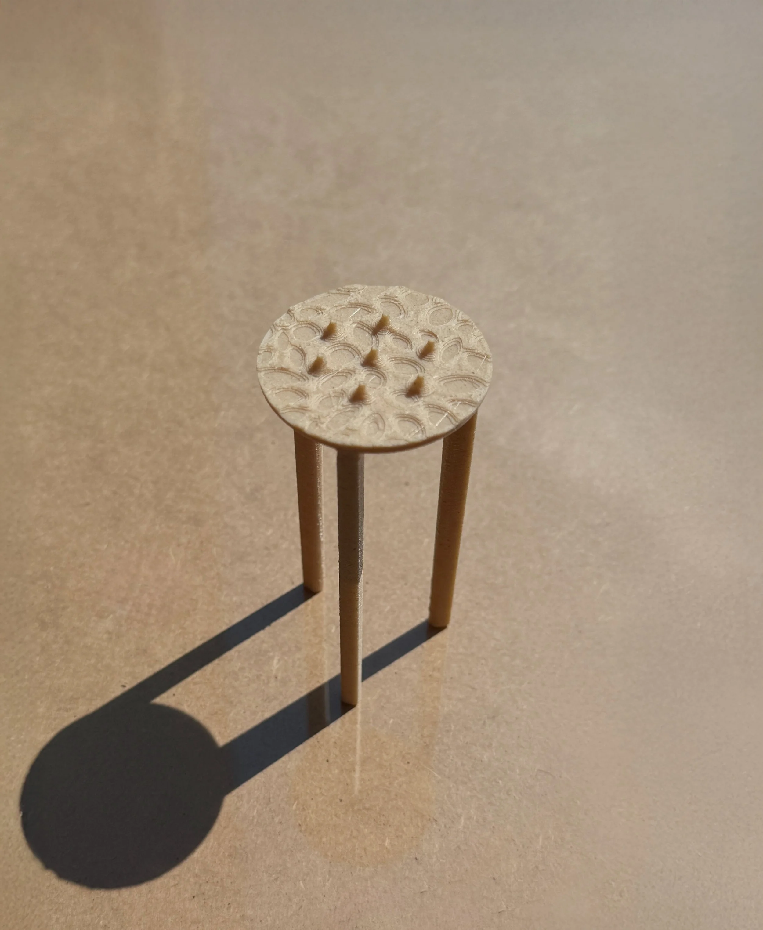 Miniature Furniture Replica — Perceptual Terrain Side Table