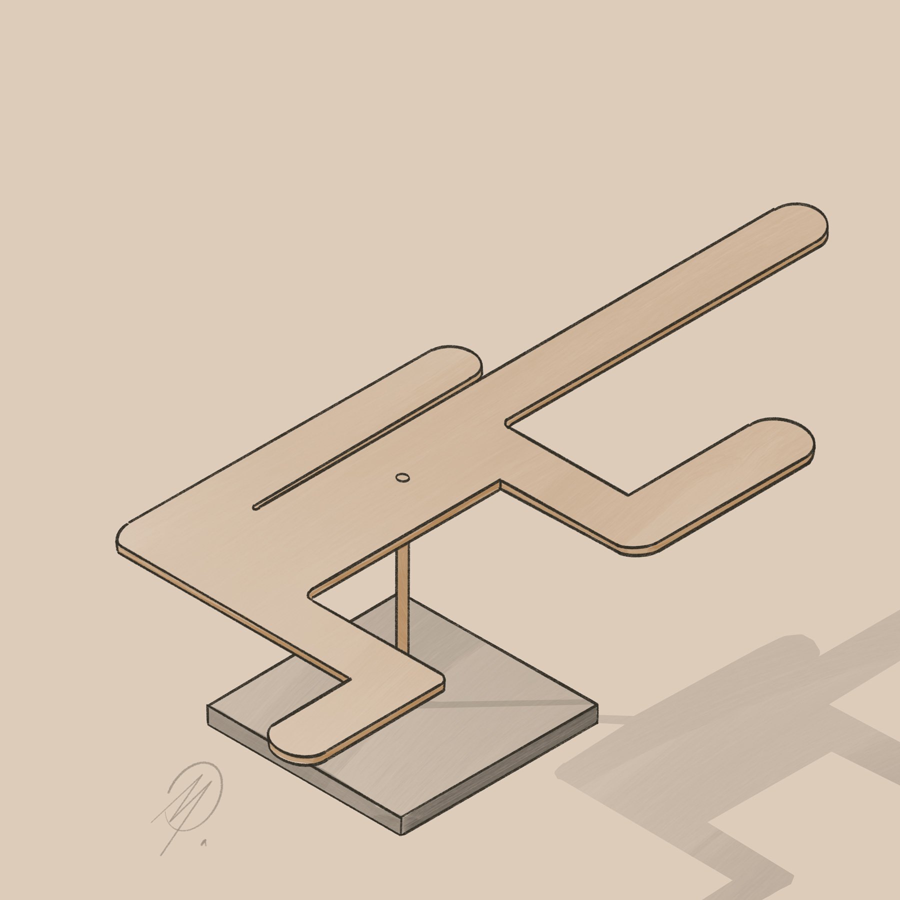 Metal sculpture