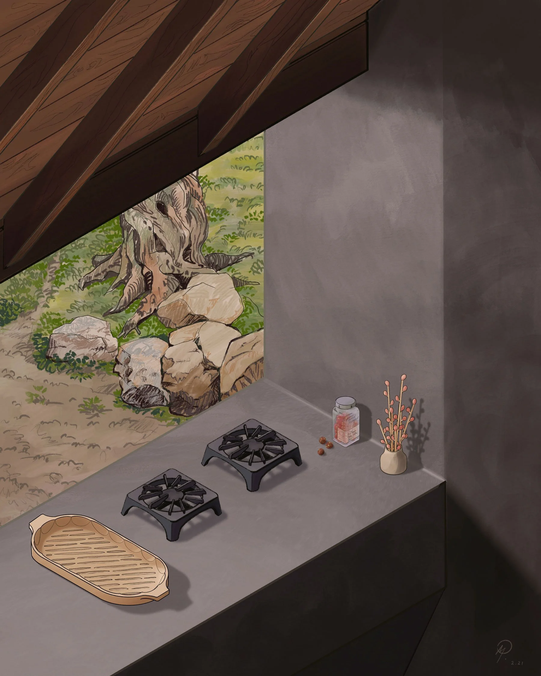 Contours of Impermanence, No. 1