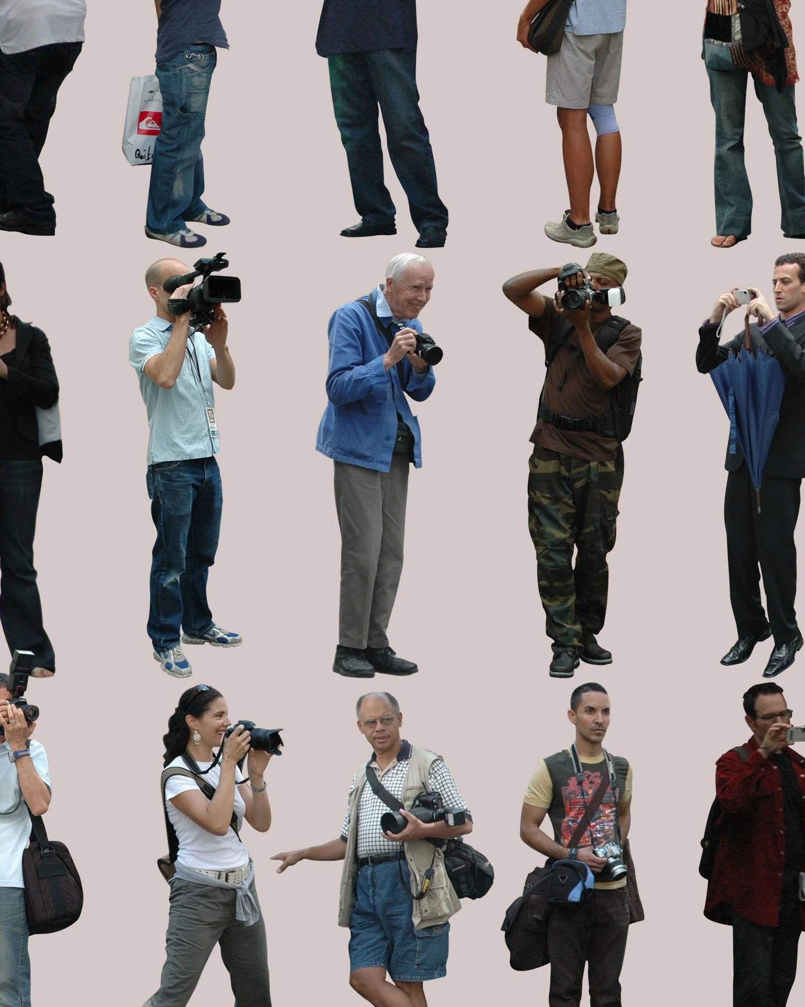 Unity in Fragments — Photo collage Martin Lenclos
