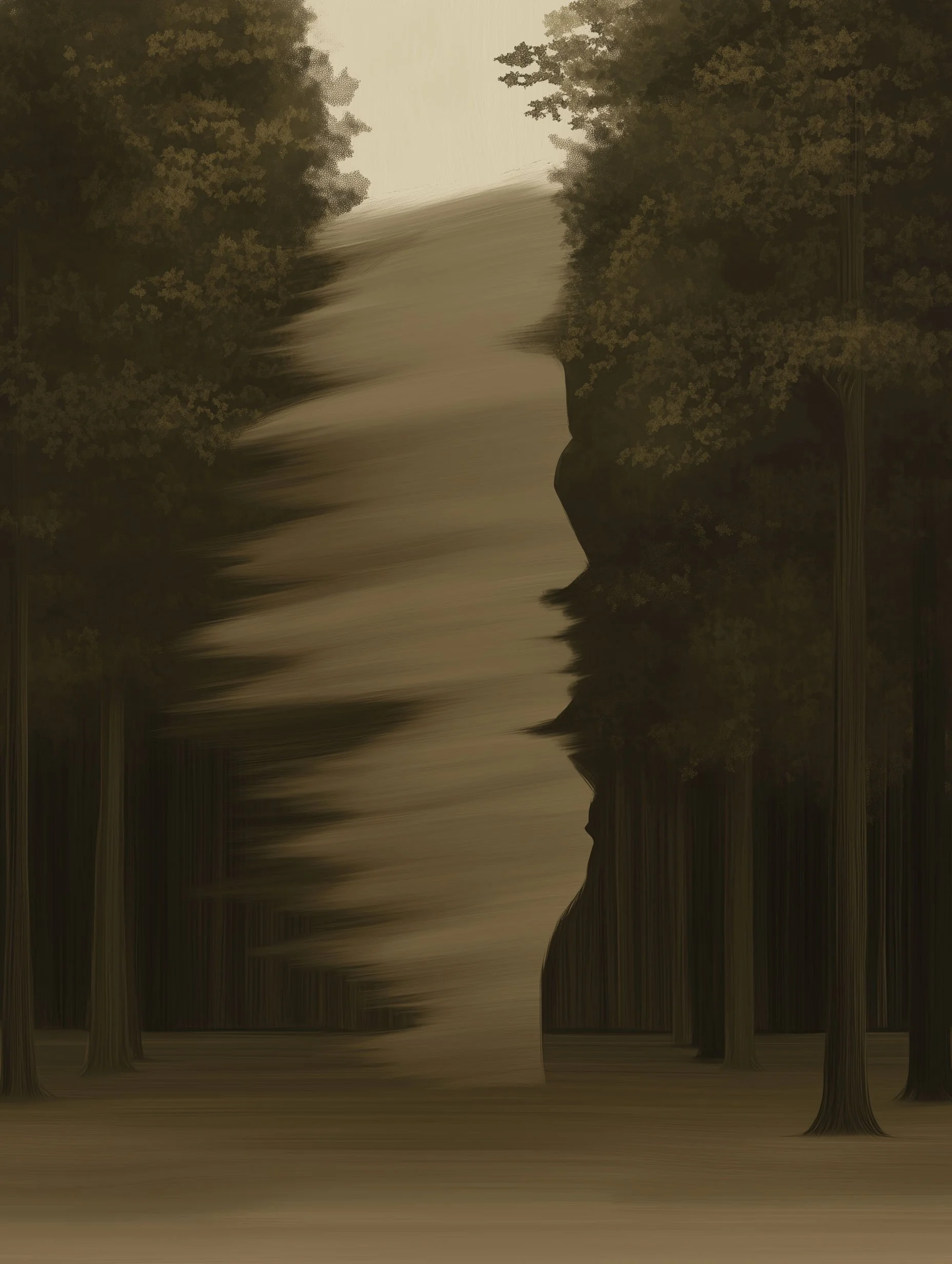 Une interruption visuelle utilisée pour accompagner une réflexion sur l’identité comme interface perceptive et sur l’exploration de changements d’attention sans croyance.