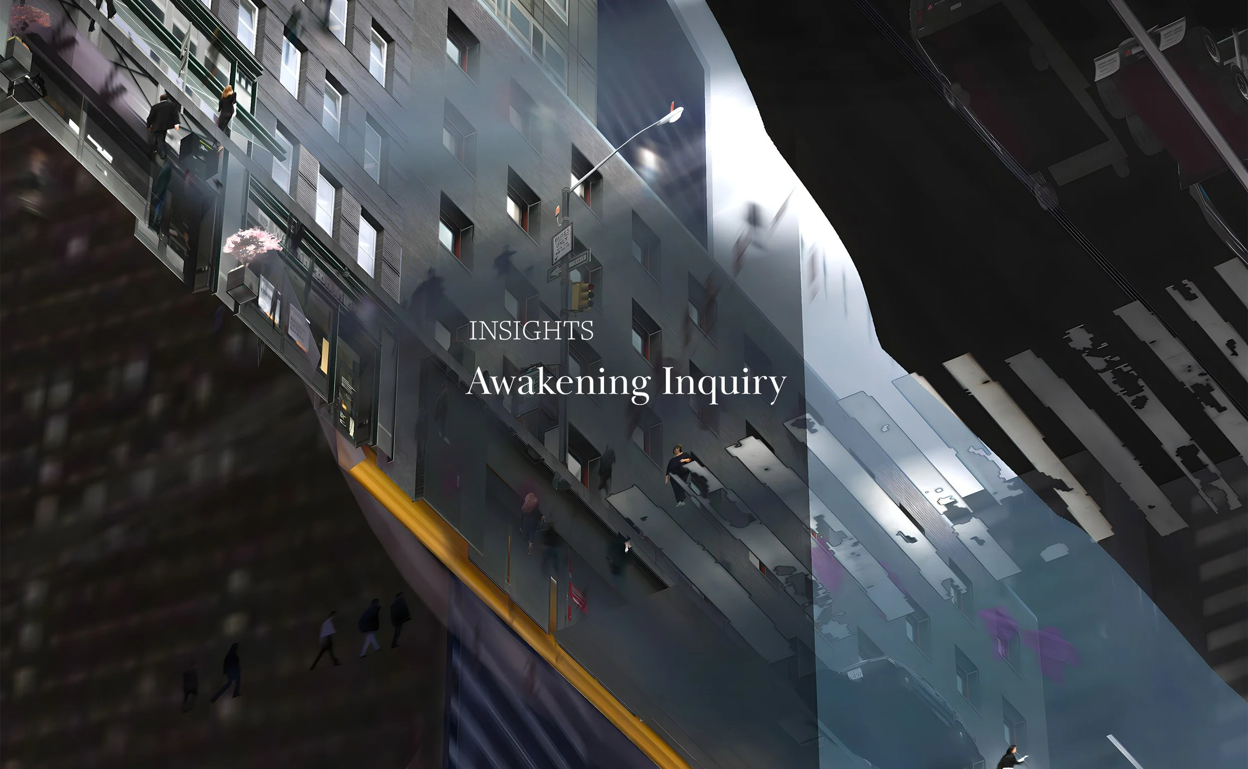 Explorations blending philosophy, science, and art to challenge perception and expand awareness. Artwork: Martin Lenclos.