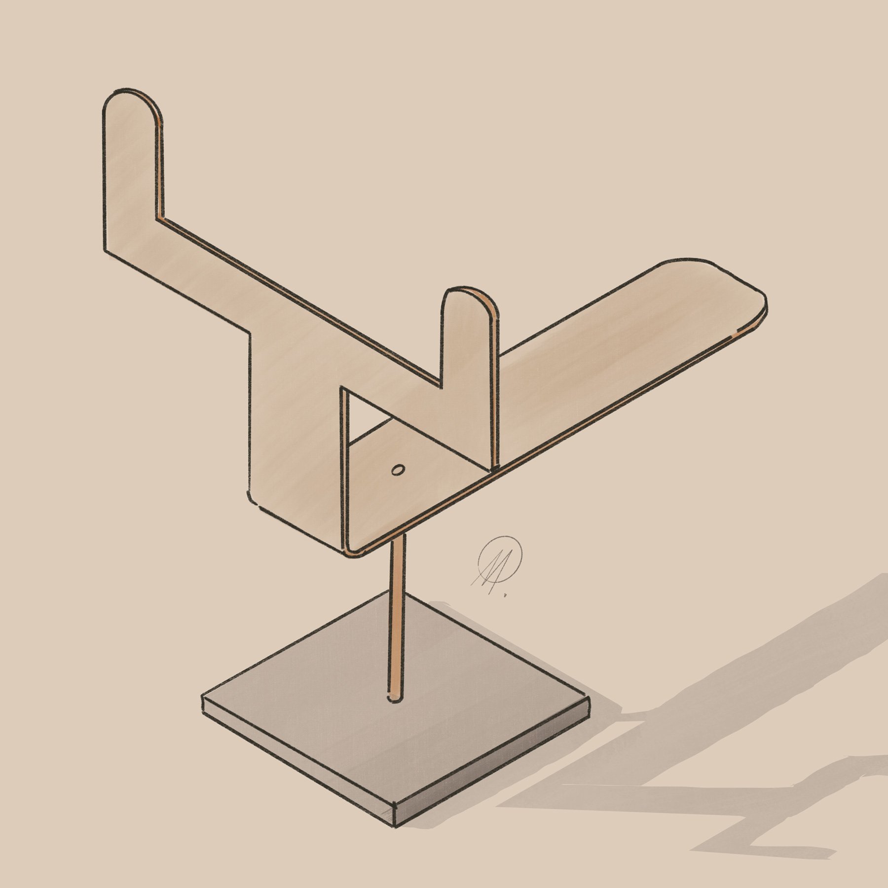 Metal sculpture