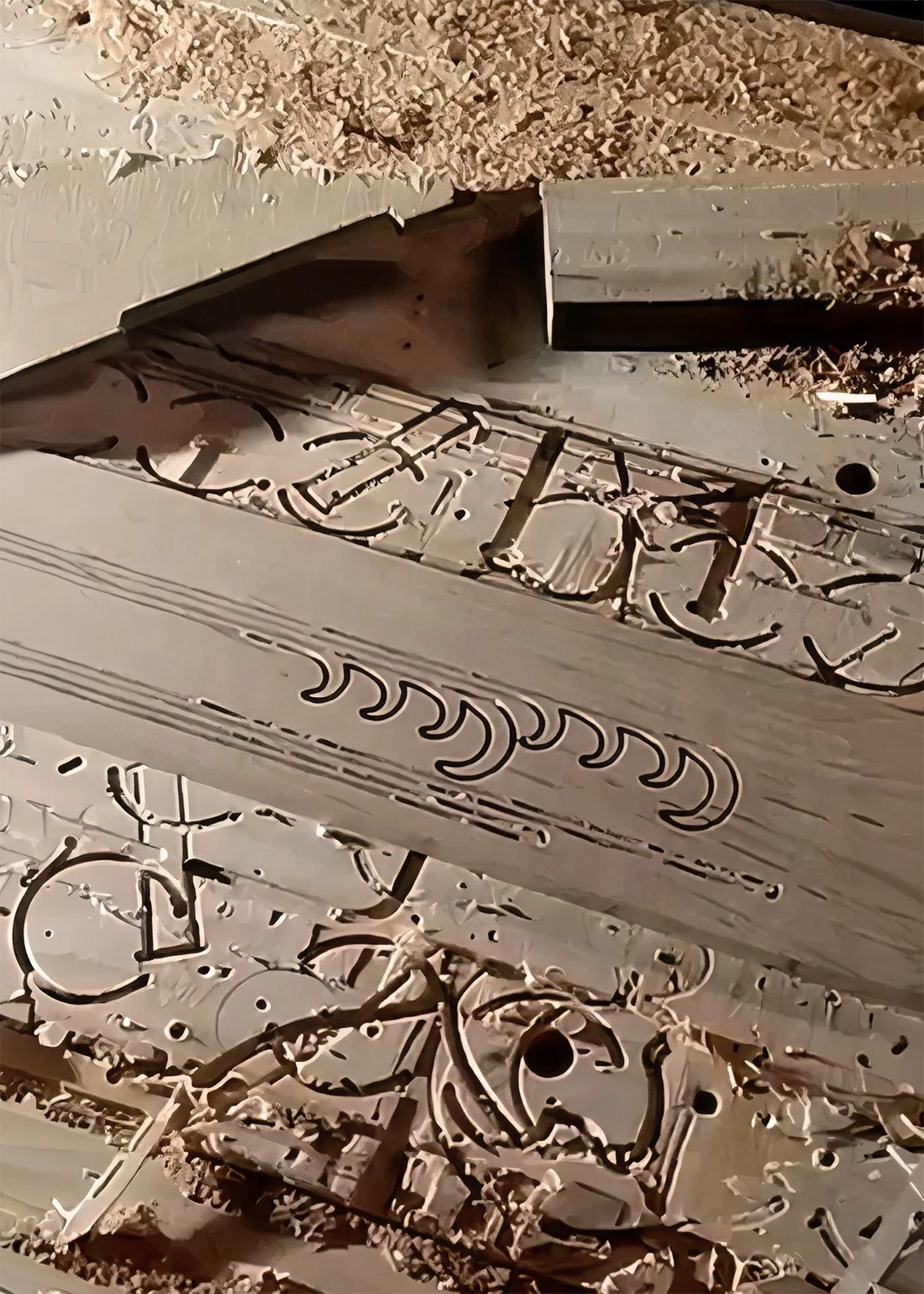 Razing Fire Matches: Alex Zaliski making Red Torch Ginger matches with CNC machine in 2022.