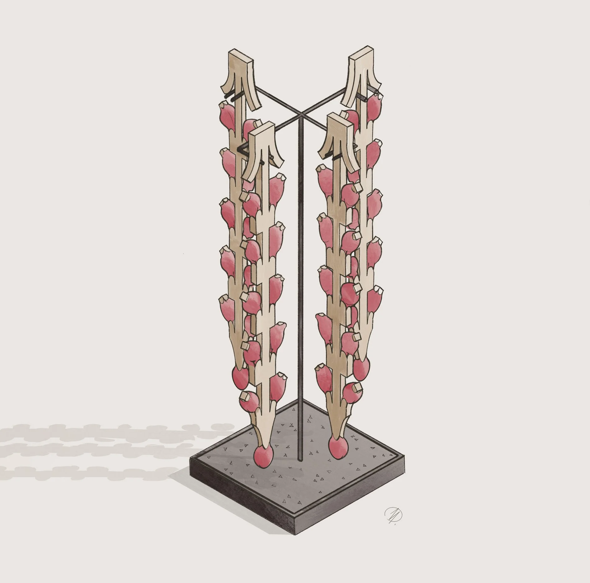 Razing Fire Matches: Heliconia Matches