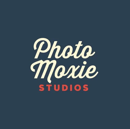 The logo for Photo Moxie Studios a photography studio operating in Florida, Illinois and Worldwide