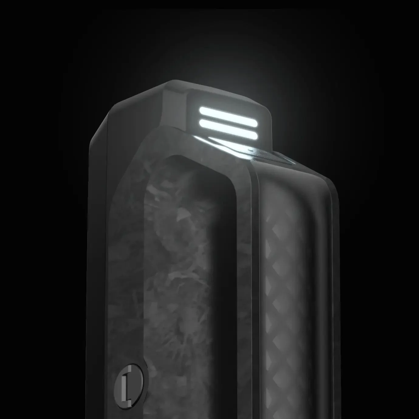 #einstarhandledesign 

.Forged Carbon housing 
.3Dprinted rubber grip
.Textured Rubber button pad
.Anodized Quick-release fastener

#industrialdesign 
#solidworks 
#keyshot 
#3dprinting 
#3dscanning 
#3dscan 
#3dscanning 
#nosleep
#render
#einscanner