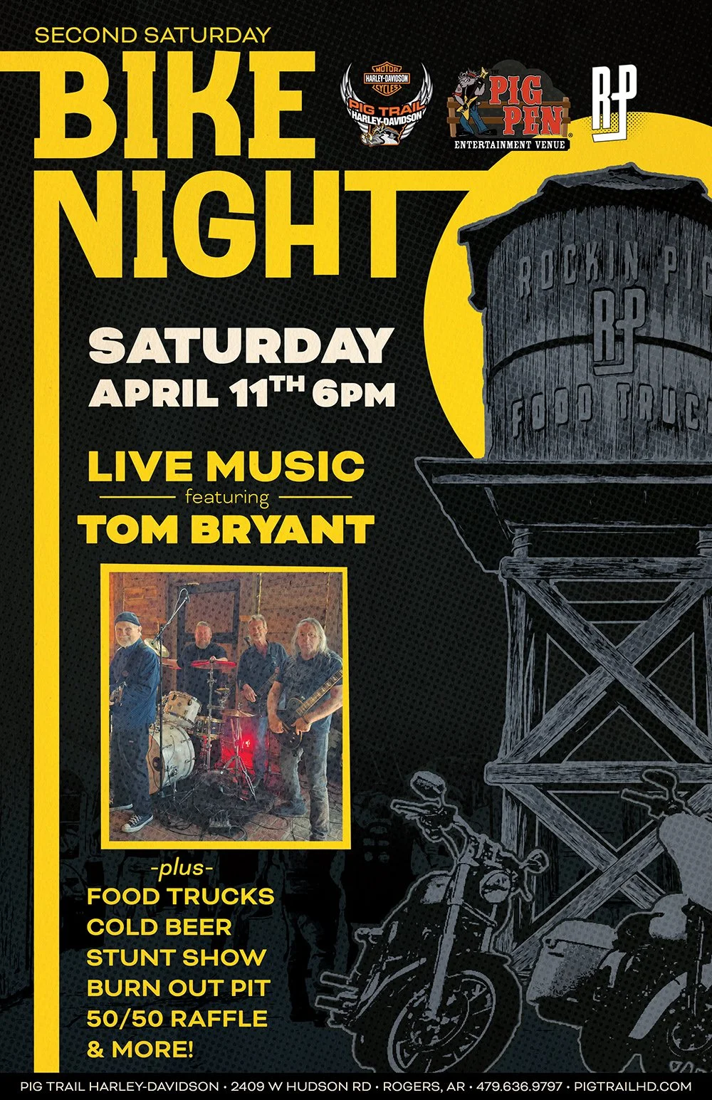 Second Saturday Bike Night