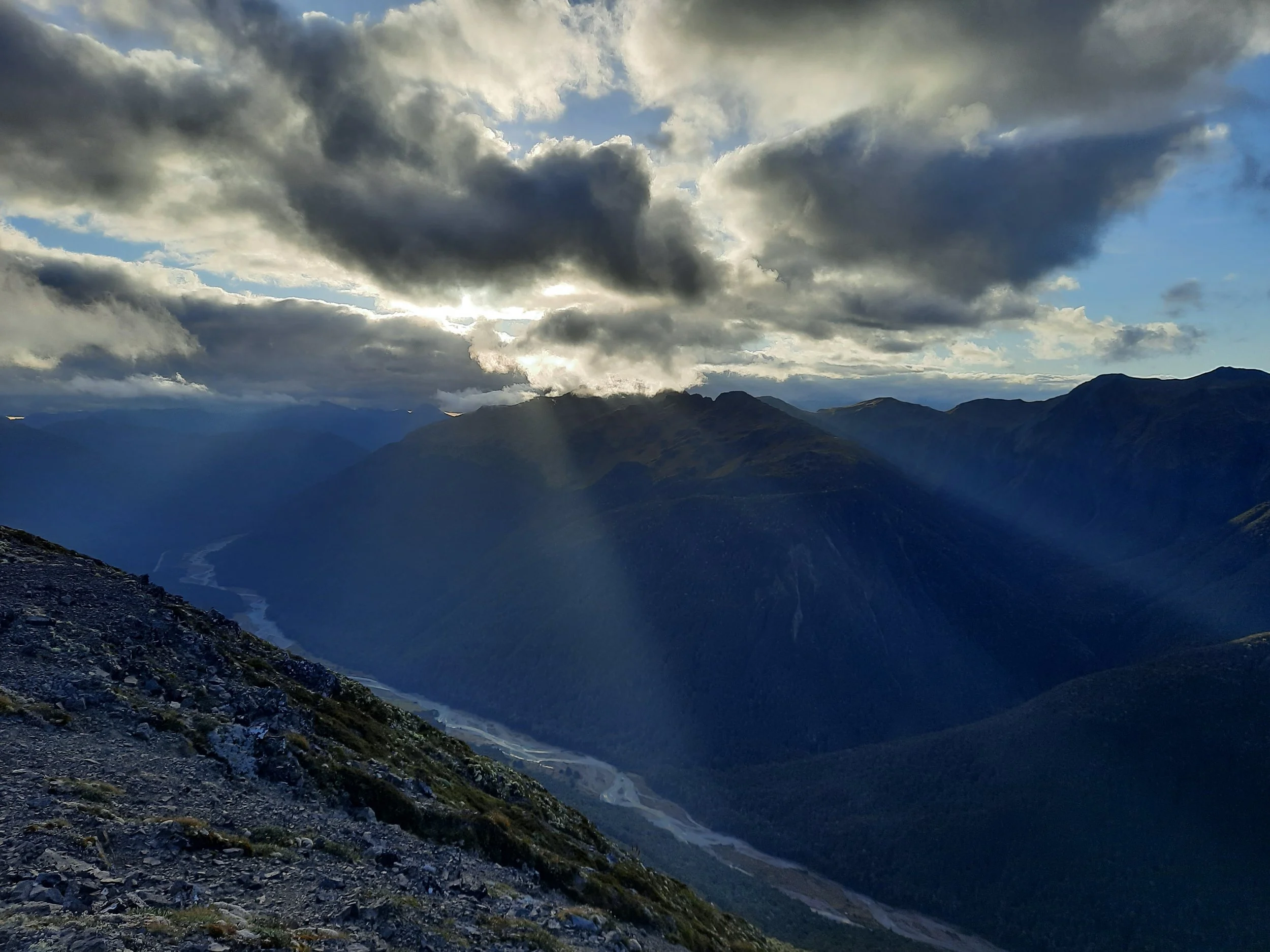 Looking west along Maruia Valley.