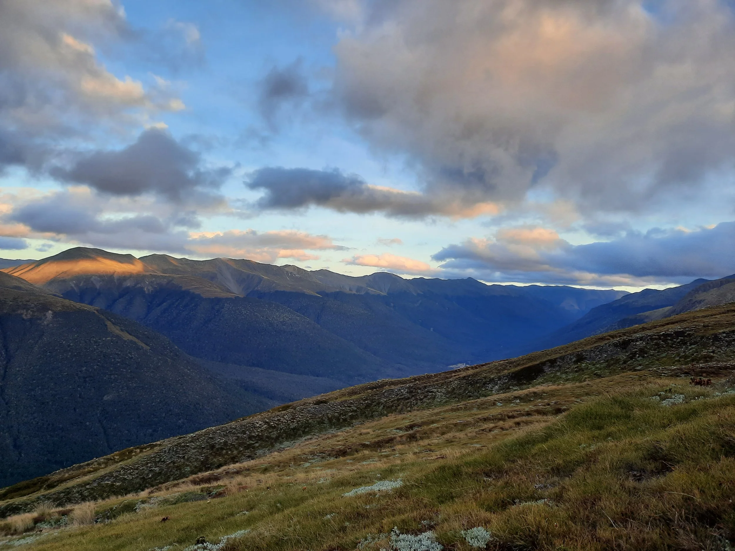 Looking south along the Lewis Valley.