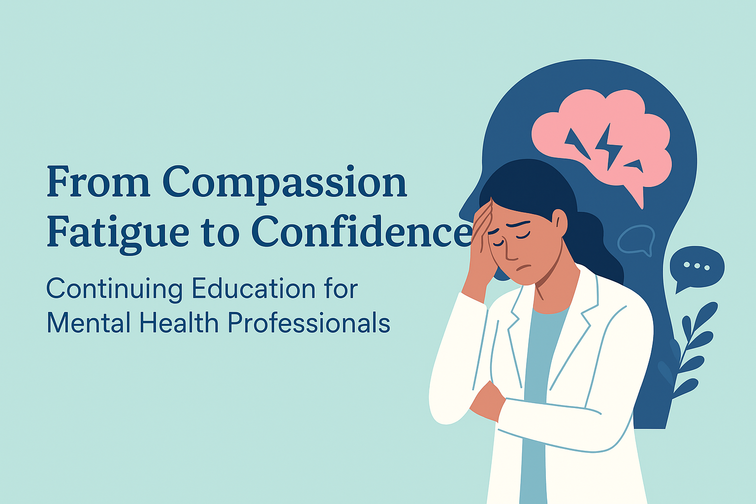 From Compassion Fatigue to Confidence: Continuing Education for Mental Health Professionals