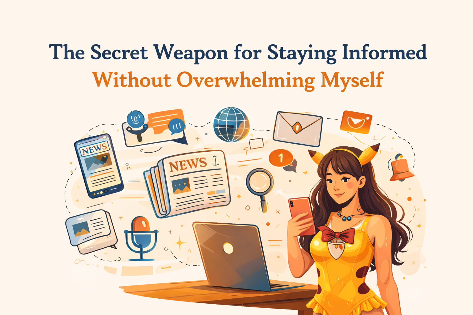 Staying Informed Without Overwhelm: What Actually Helps My Brain