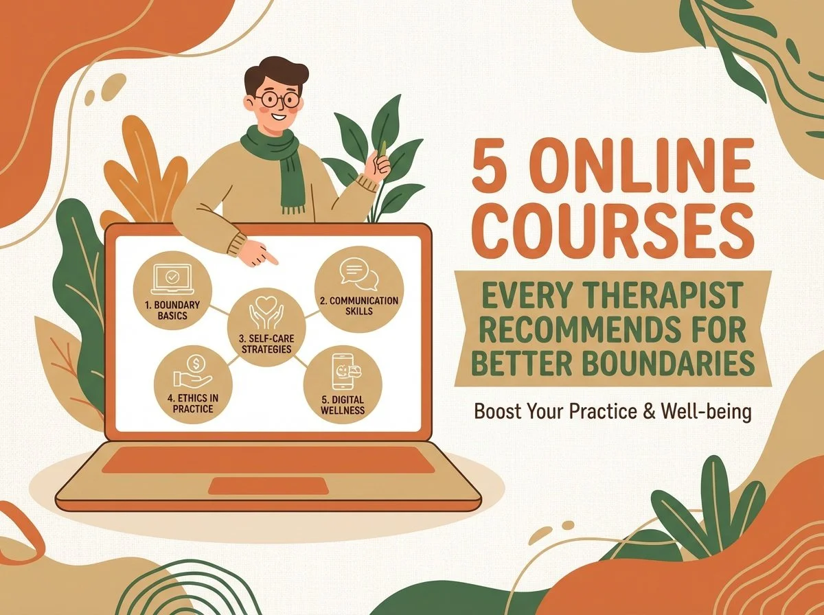 5 Online Courses Every Therapist Recommends for Better Boundaries