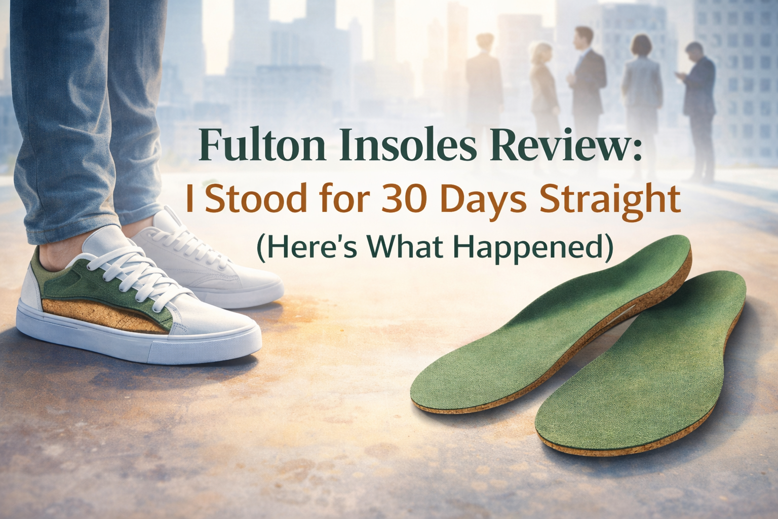 Fulton Insoles Review: I Stood for 30 Days Straight (Here's What Happened)