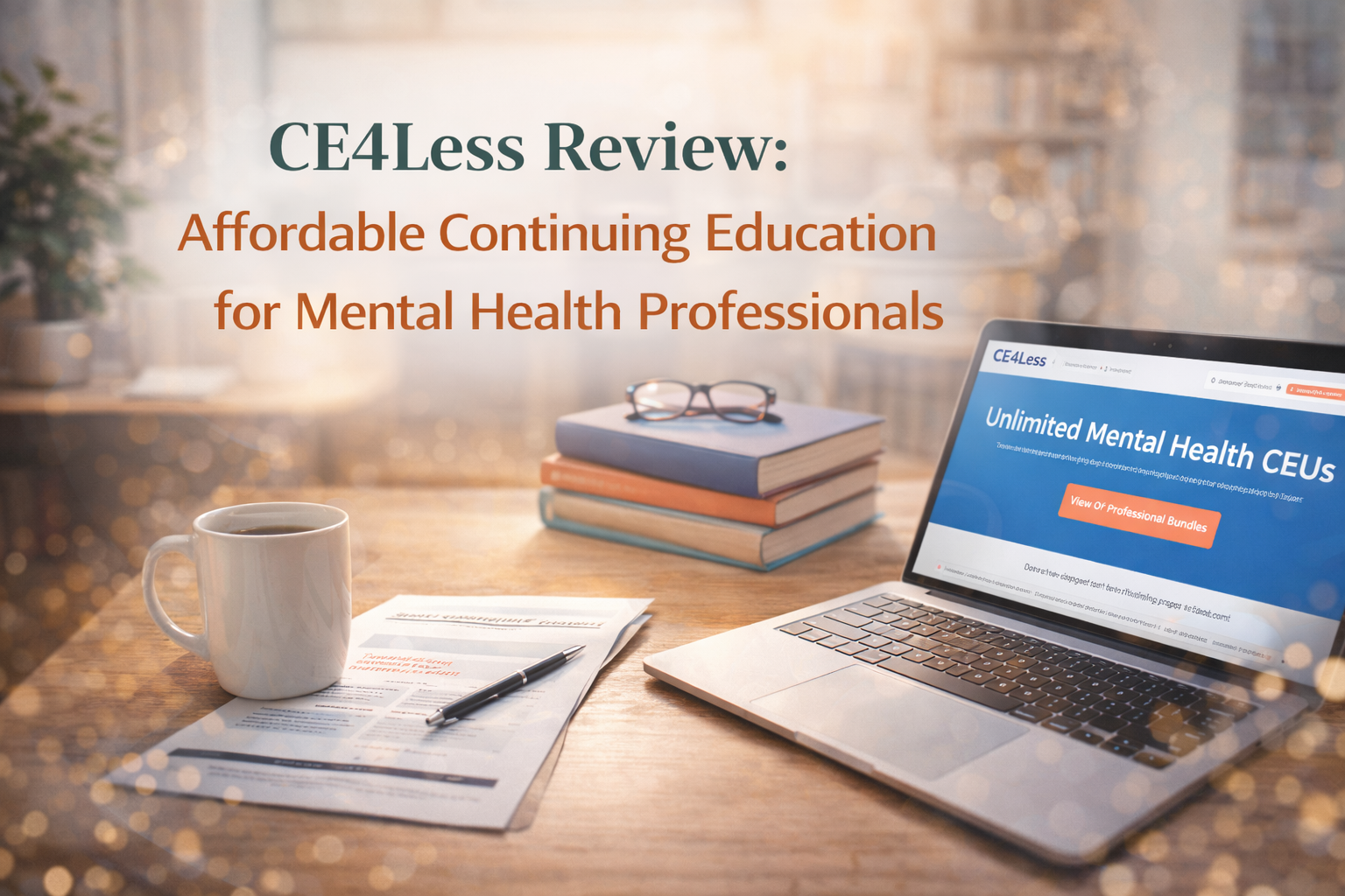 CE4Less Review: Affordable Continuing Education for Mental Health Professionals