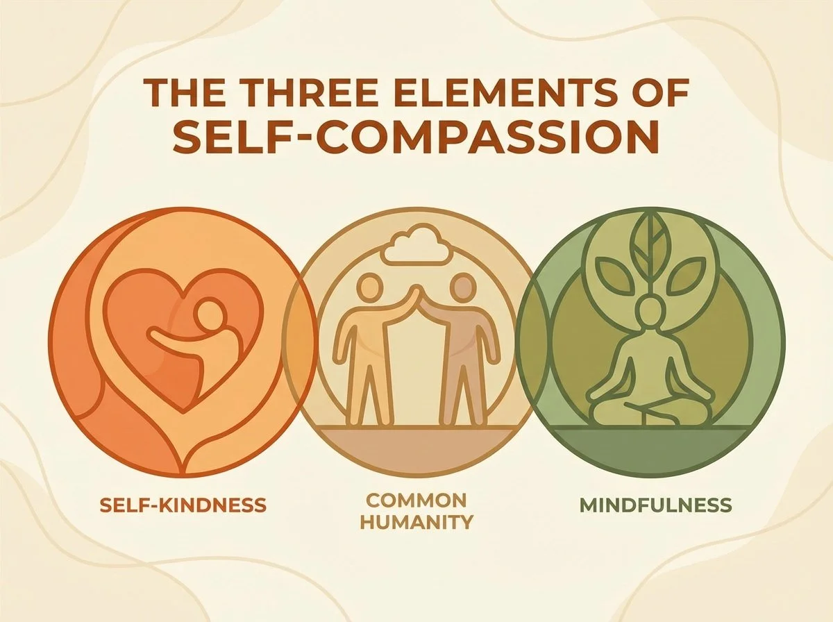 The Three Elements of Self-Compassion