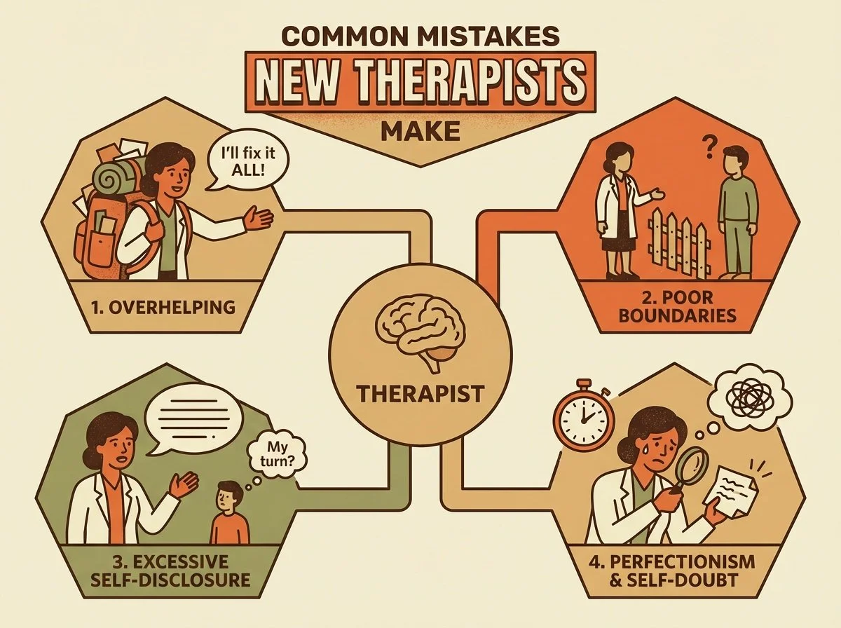 Common Mistakes New Therapists Make and How Supervision Can Help