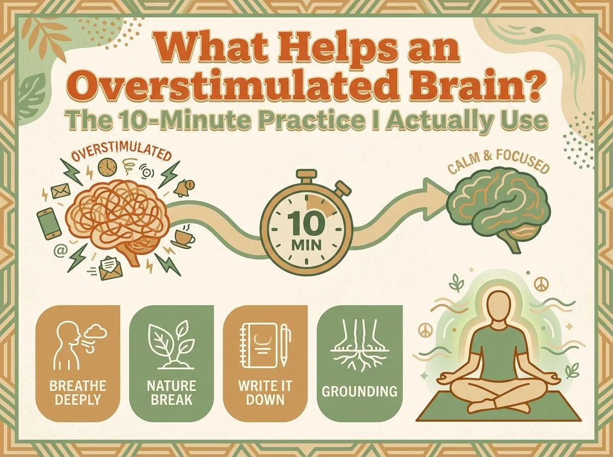 What Helps an Overstimulated Brain? The 10-Minute Practice I Actually Use