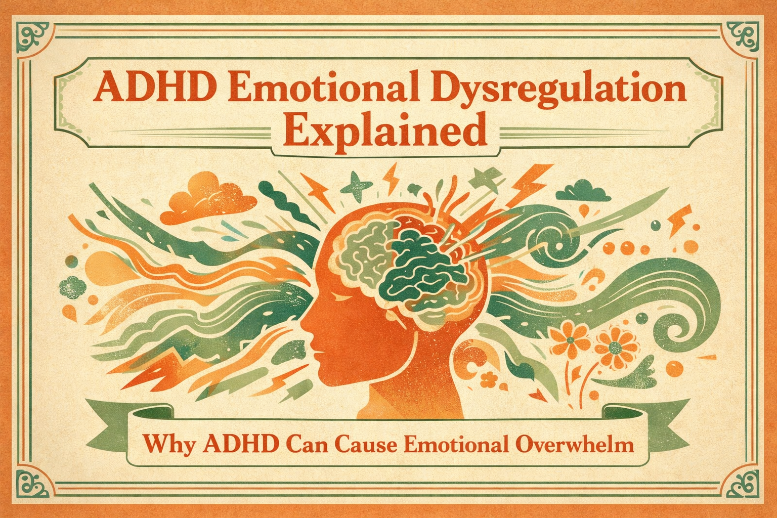 ADHD Emotional Dysregulation Explained: Why ADHD Can Cause Emotional Overwhelm