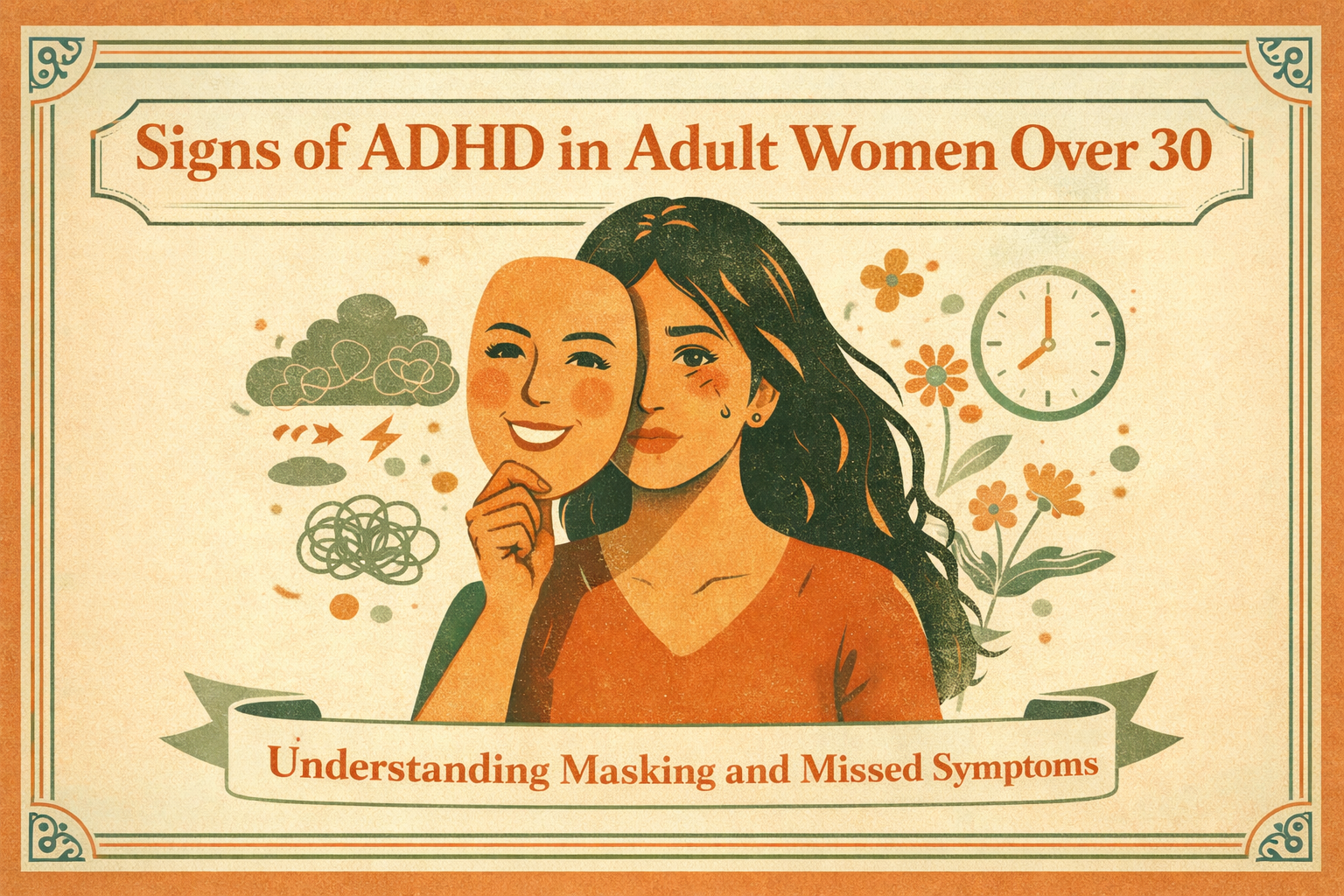 Signs of ADHD in Adult Women Over 30: Understanding Masking and Missed Symptoms