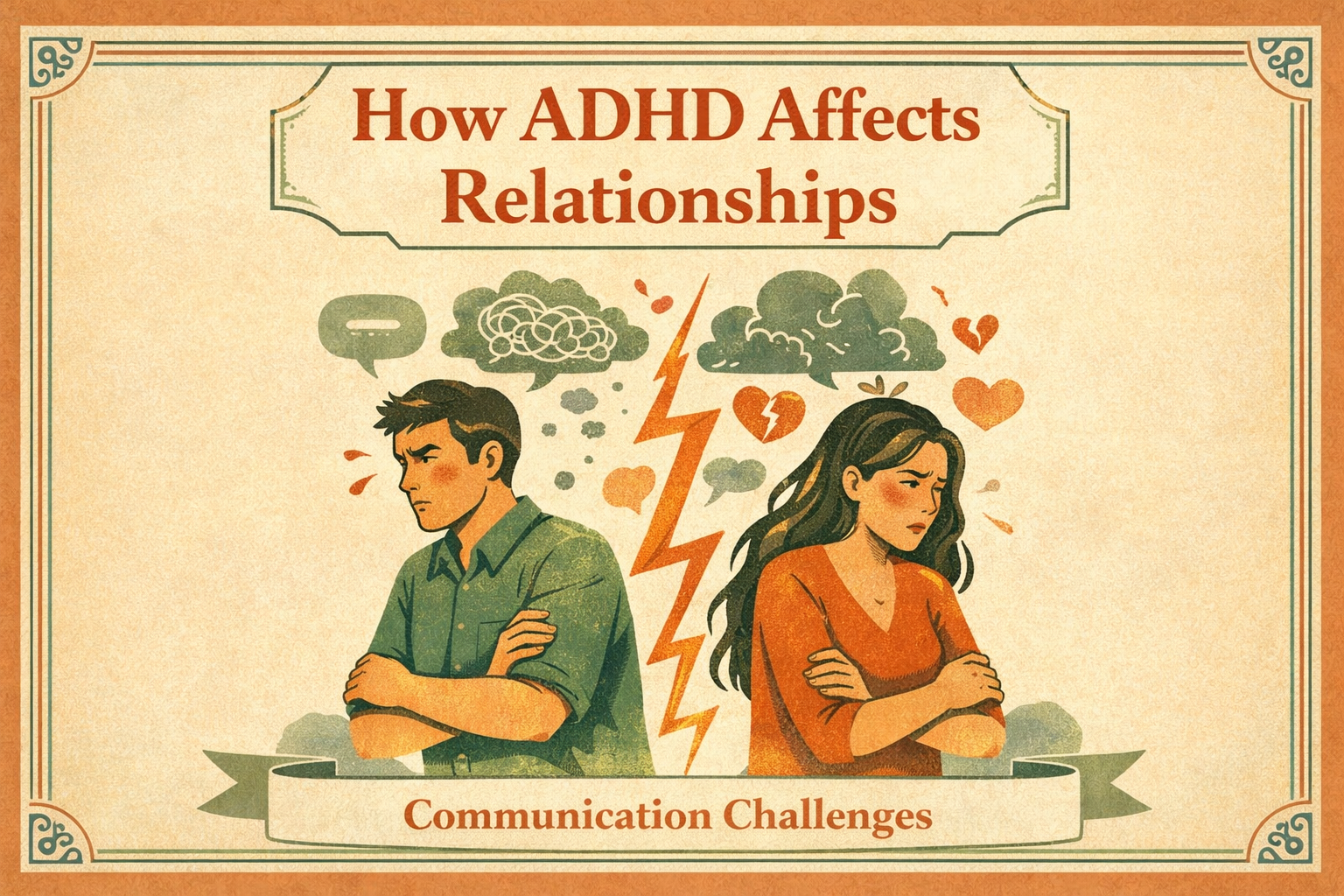 How ADHD Affects Relationships: Understanding Patterns, Miscommunication, and Emotional Impact