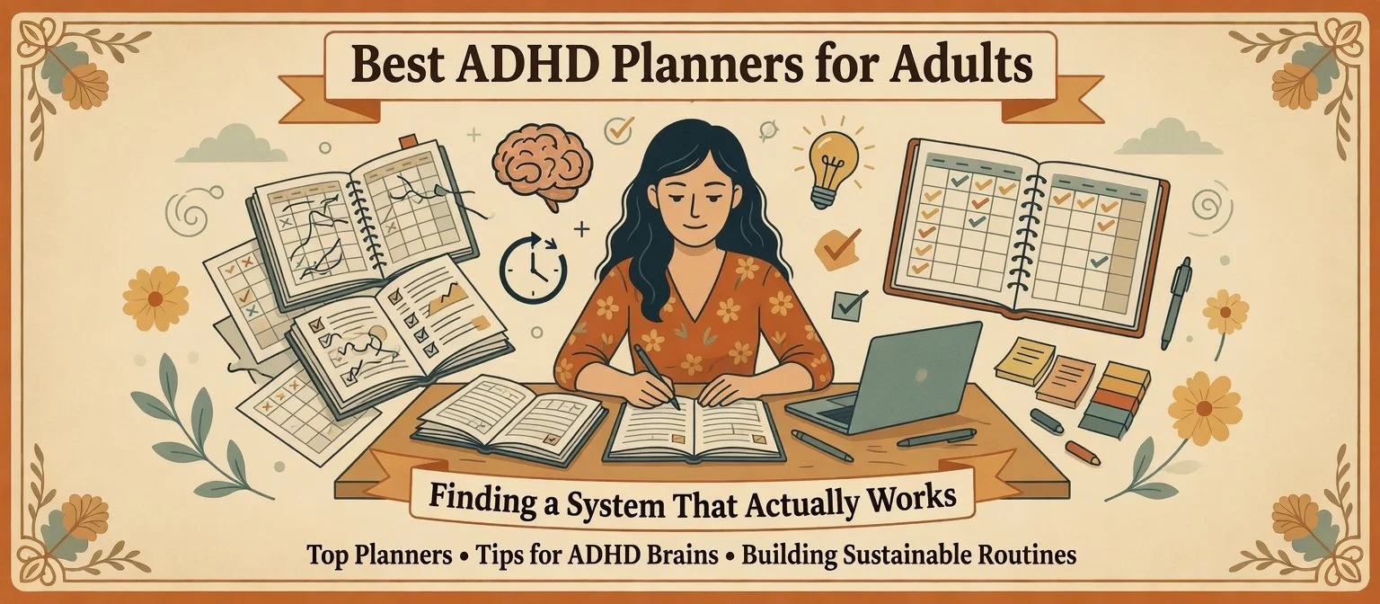Best ADHD Planners for Adults: Finding a System That Actually Works