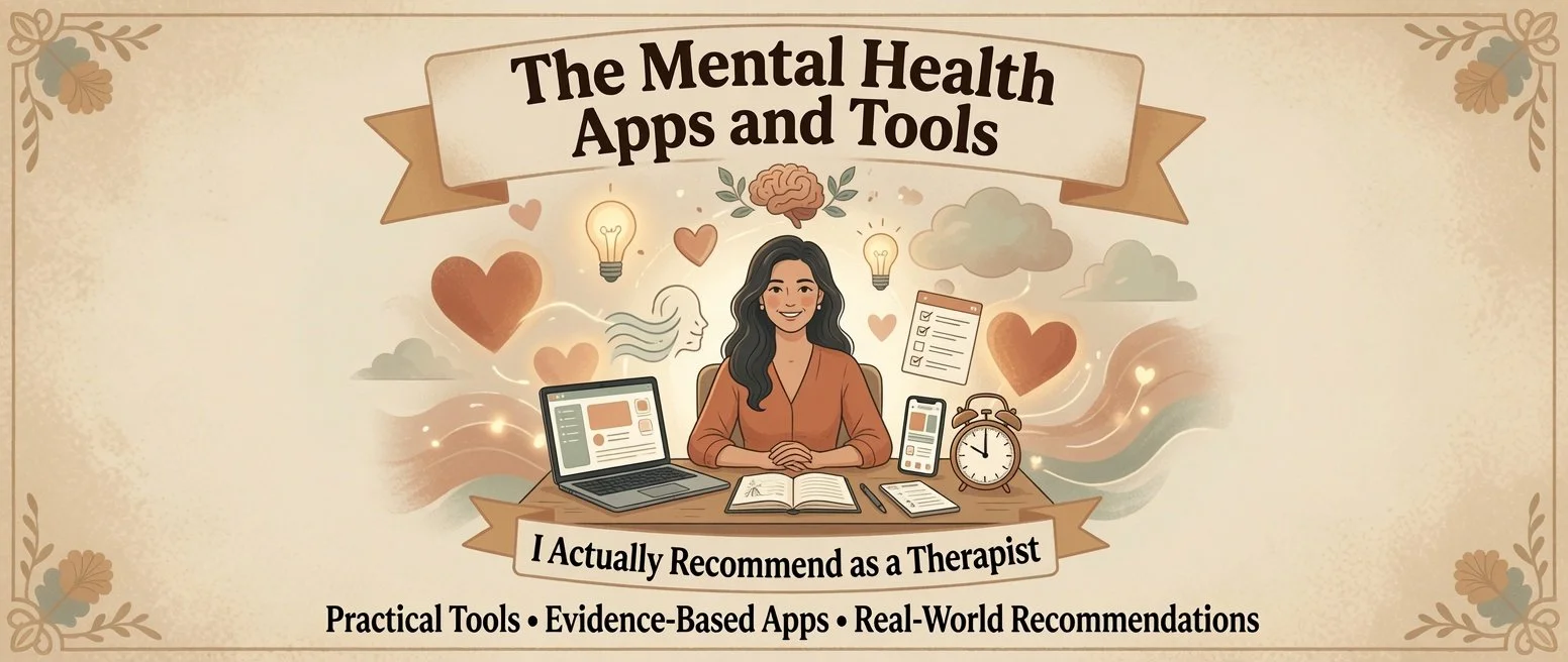 The Mental Health Apps and Tools I Actually Recommend as a Therapist