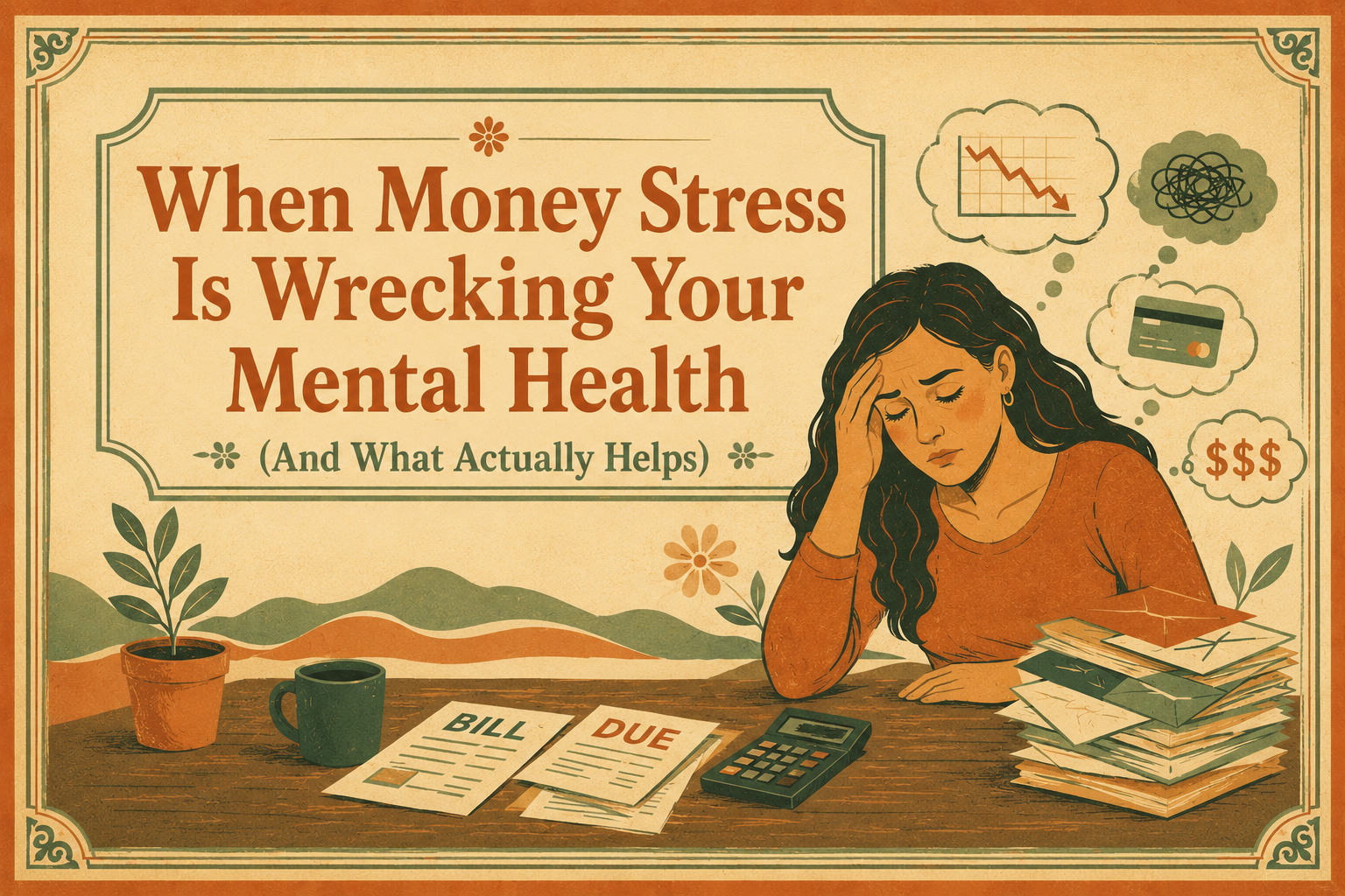 When Money Stress Is Wrecking Your Mental Health (And What Actually Helps)